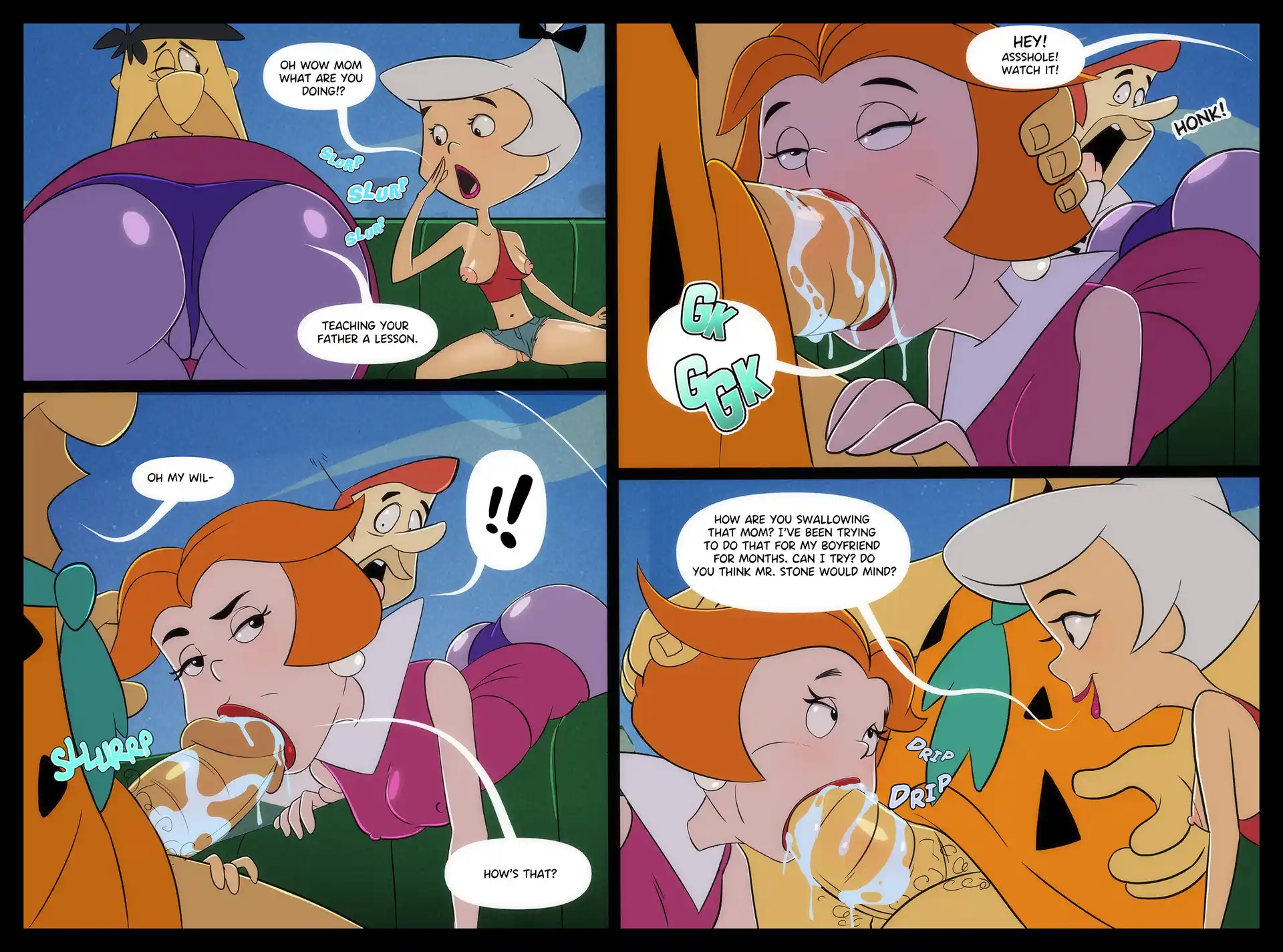 The Wetsons The Wetsons - Chapter 1 (The Flintstones , The Jetsons) page 6