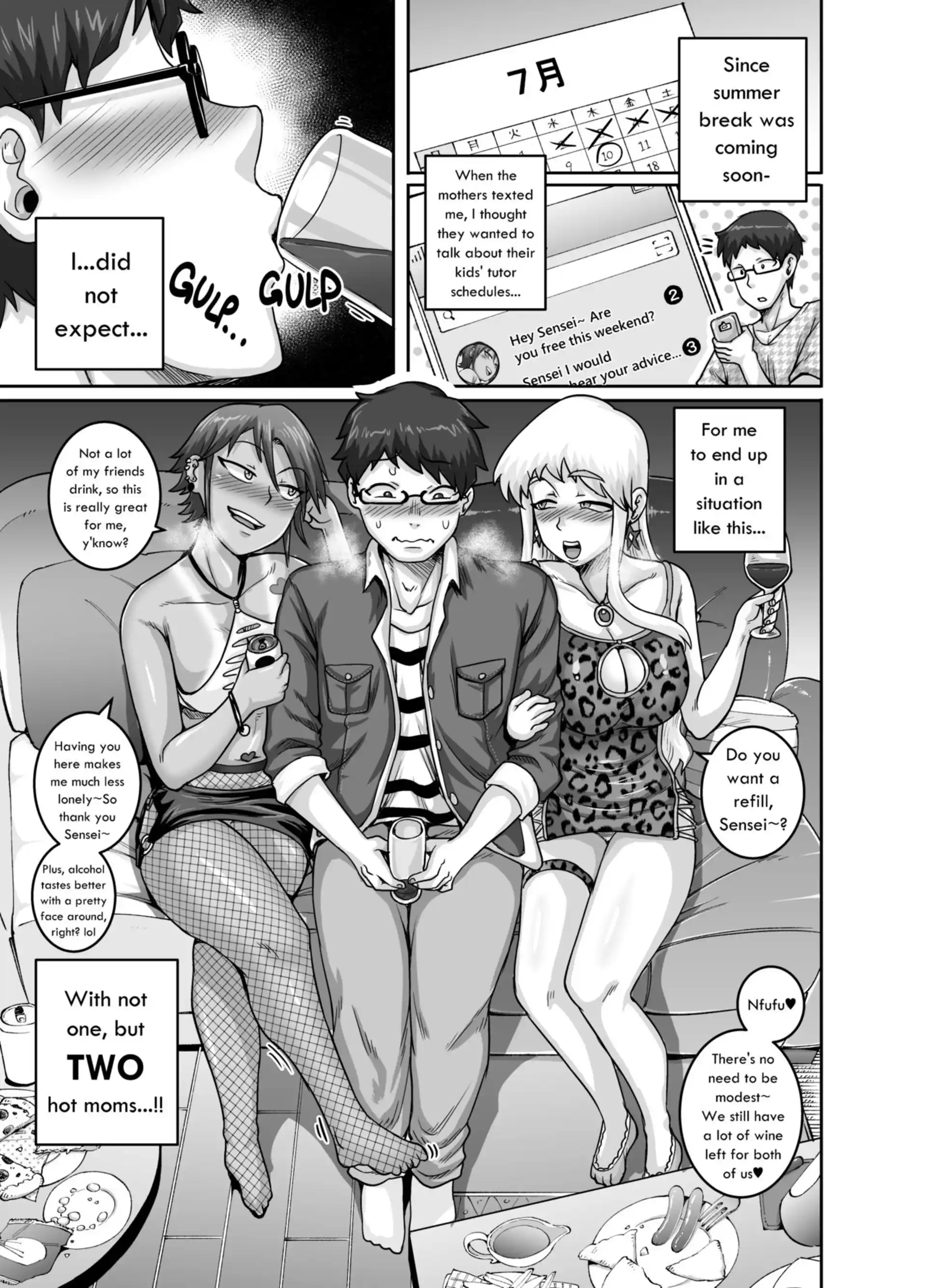 Hungry Single Mothers Hungry Single Mothers - Chapter 1 page 8