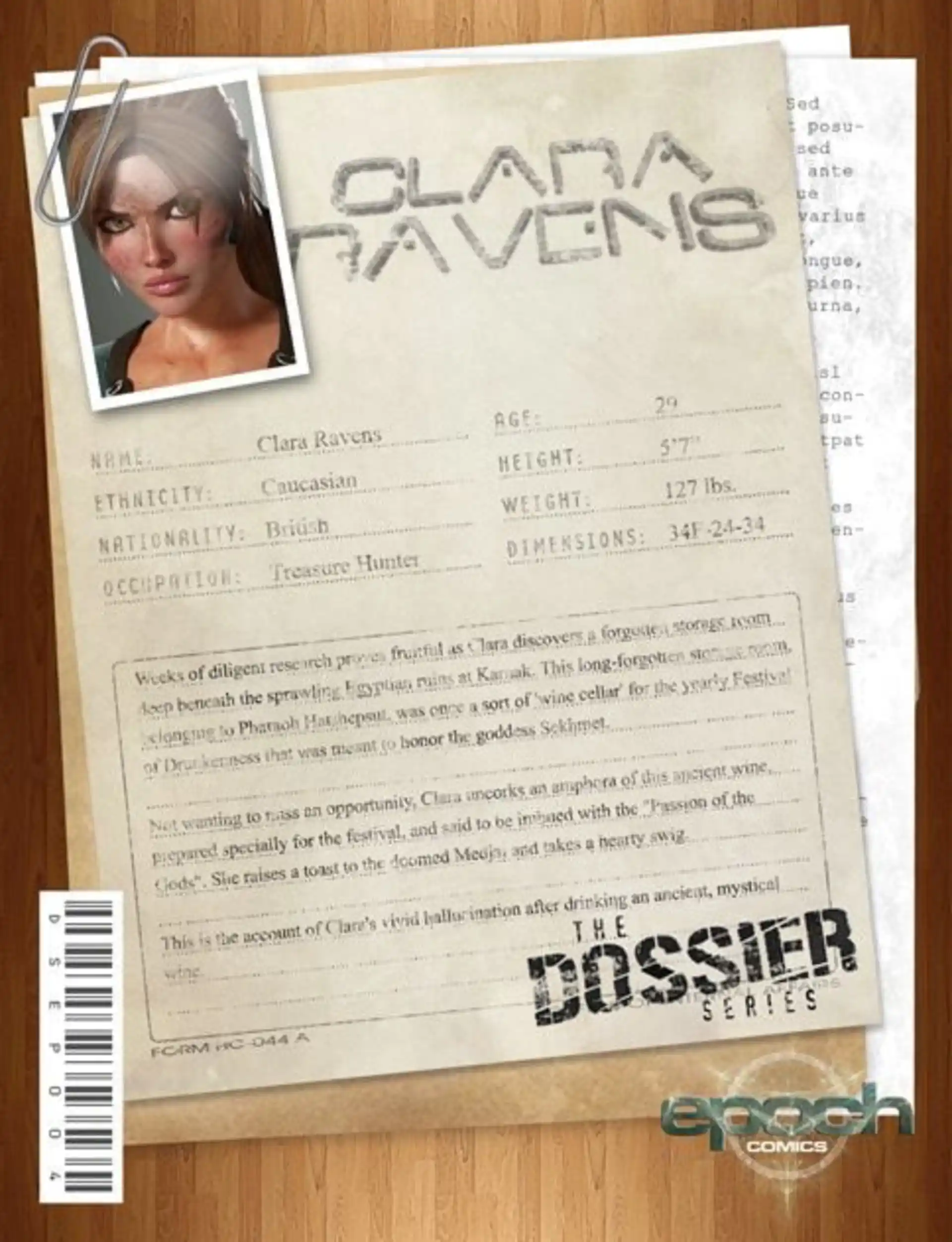 HOT The Dossier The Dossier - Chapter 4 - The Medjai Mistake page 1