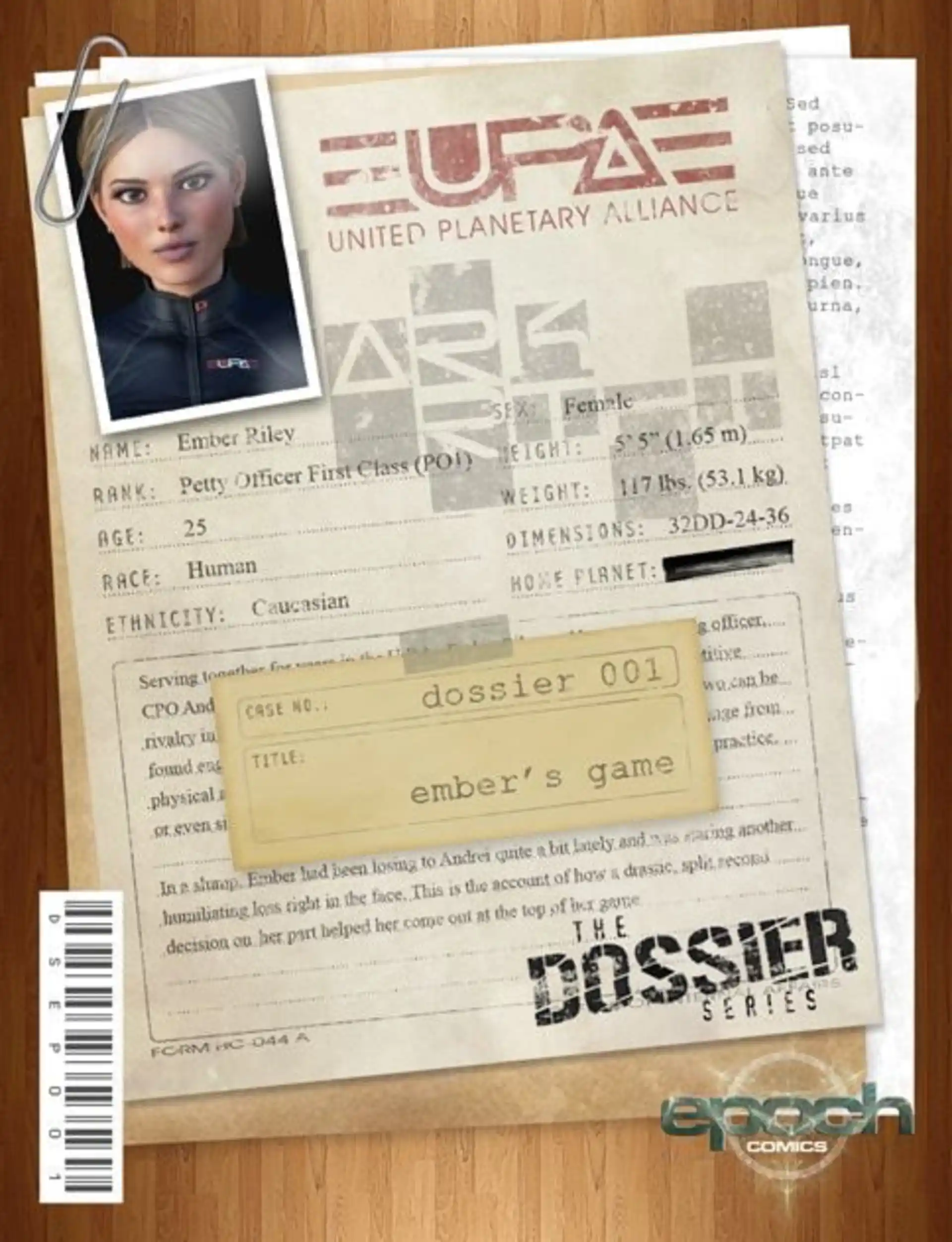 HOT The Dossier The Dossier - Chapter 1 - Ember's Game page 1