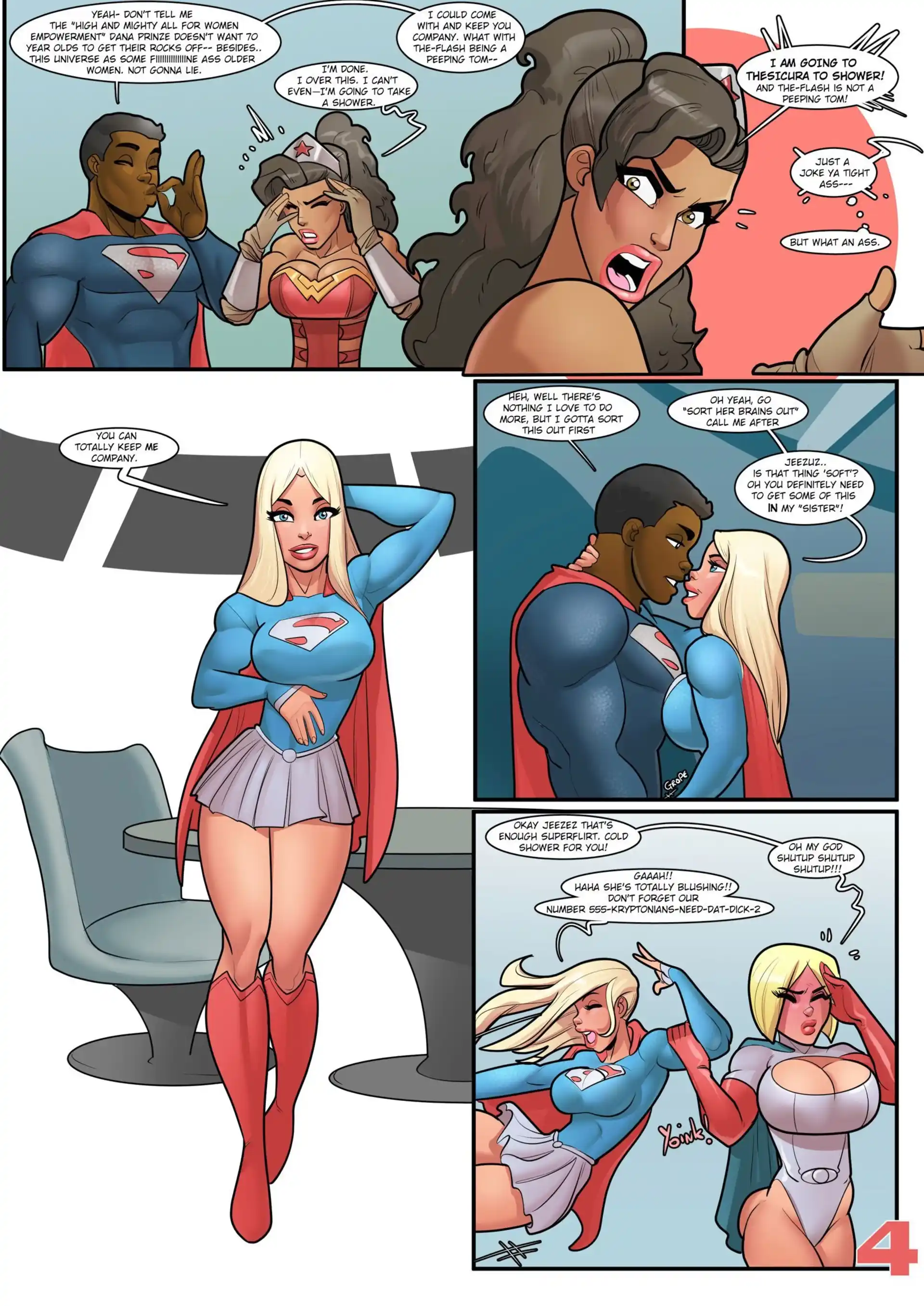 What That Ass Do What That Ass Do - Chapter 1 (Justice League) page 5