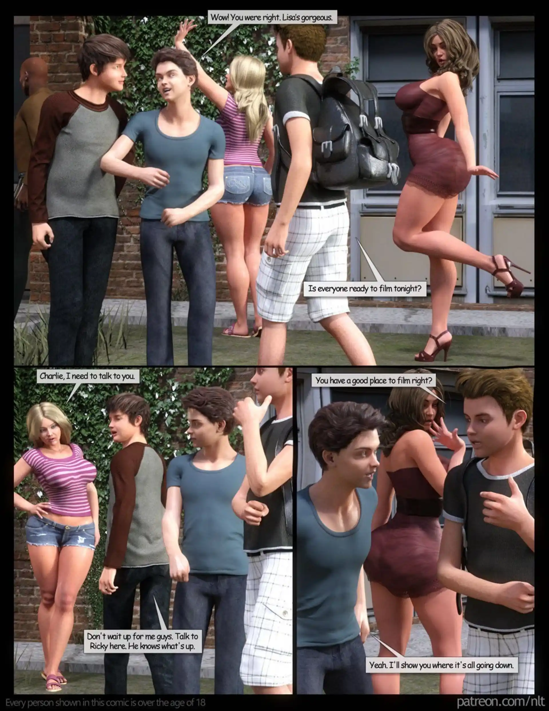 HOT Mother’s Gangbang Mother's Gangbang - Chapter 1 page 6