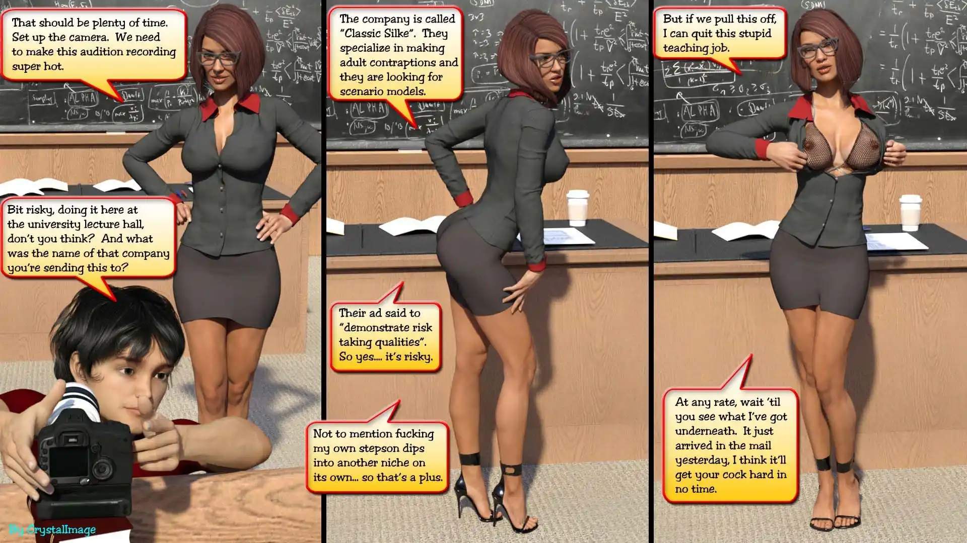 Classic Silke Classic Silke - Entry Video - Chapter 2 page 4