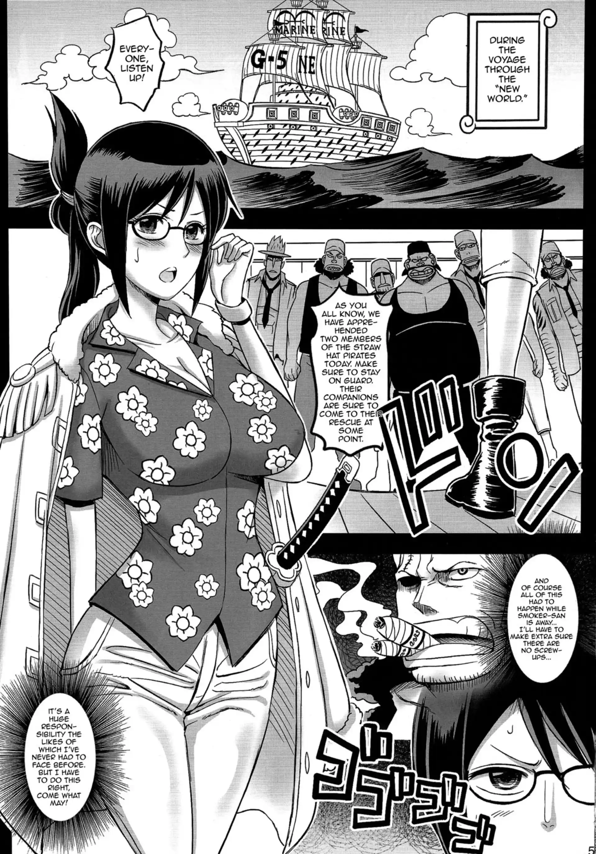 Woman Pirate in Paradise Woman Pirate in Paradise - Chapter 3 (One Piece) page 4