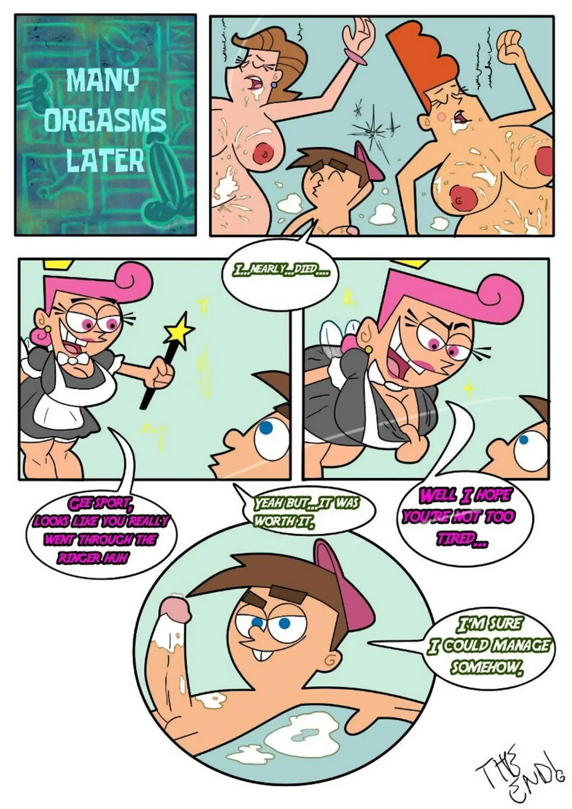 Detention Blue Balls 5 . Detention Blue Balls - Colored - Chapter 3 (The Fairly OddParents) page 10