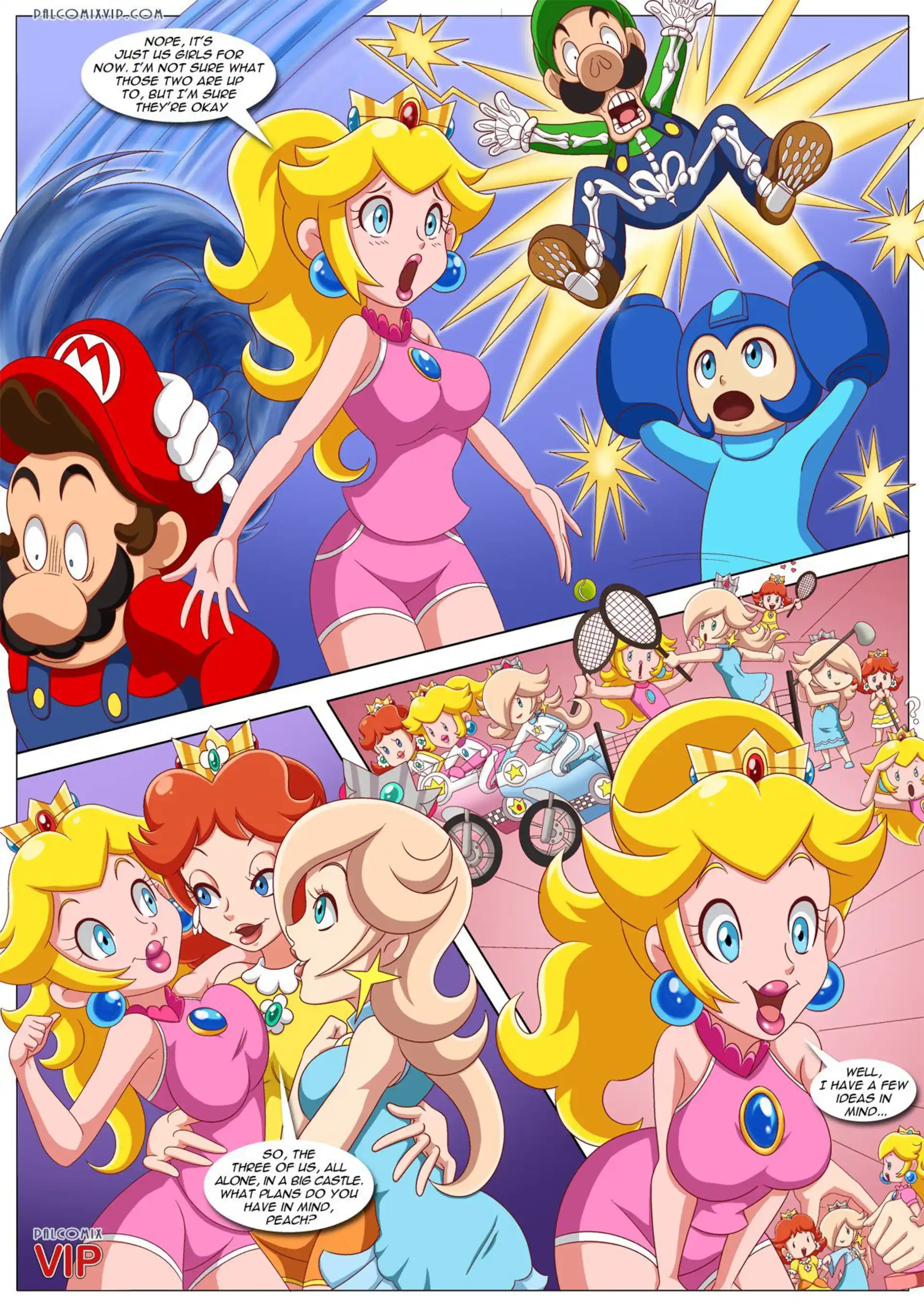 Peachy Party Peachy Party - Chapter 1 (Mario Series) page 3