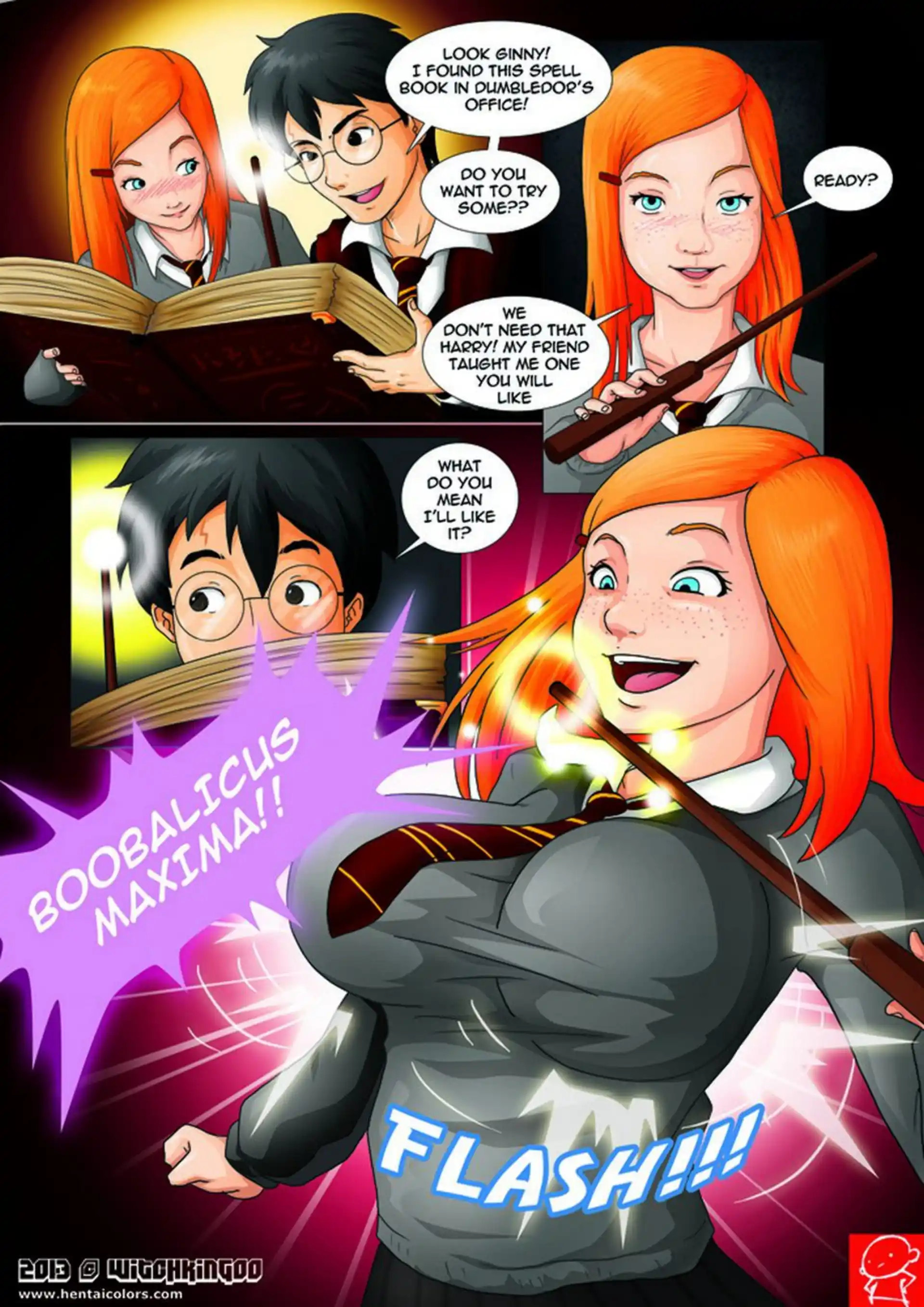 The Forbidden Spells The Forbidden Spells - Chapter 1 (Harry Potter) page 1