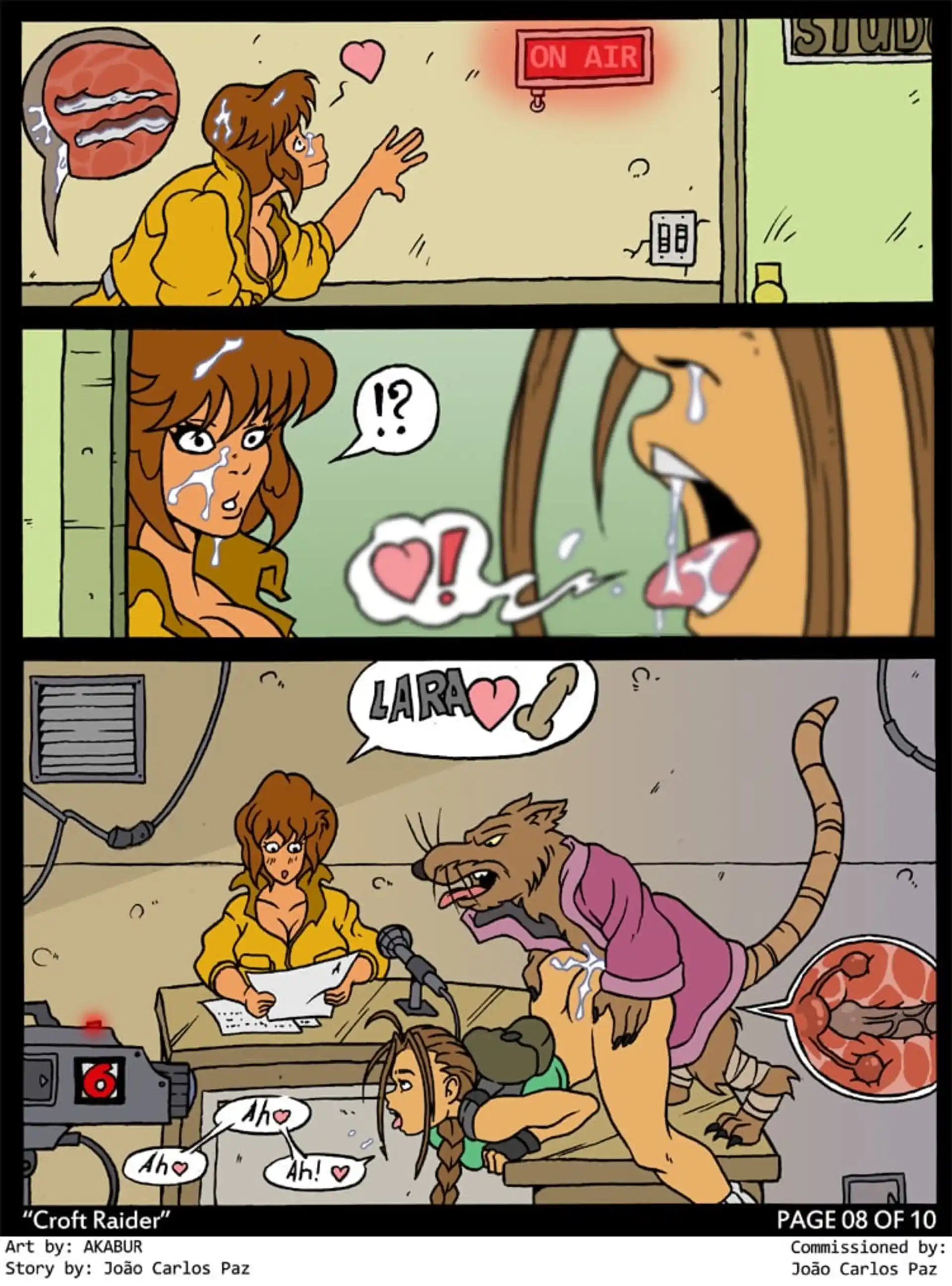 Croft Raider Croft Raider - Chapter 1 (Teenage Mutant Ninja Turtles, Tomb Raider) page 8