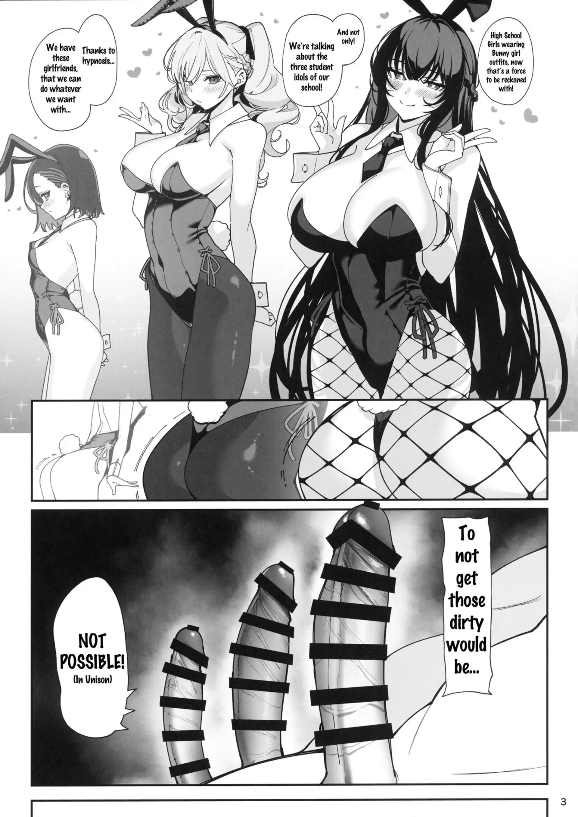 Hypnosis Girlfriend 5 . Hypnosis Girlfriend Bunny - Chapter 1.5 page 4