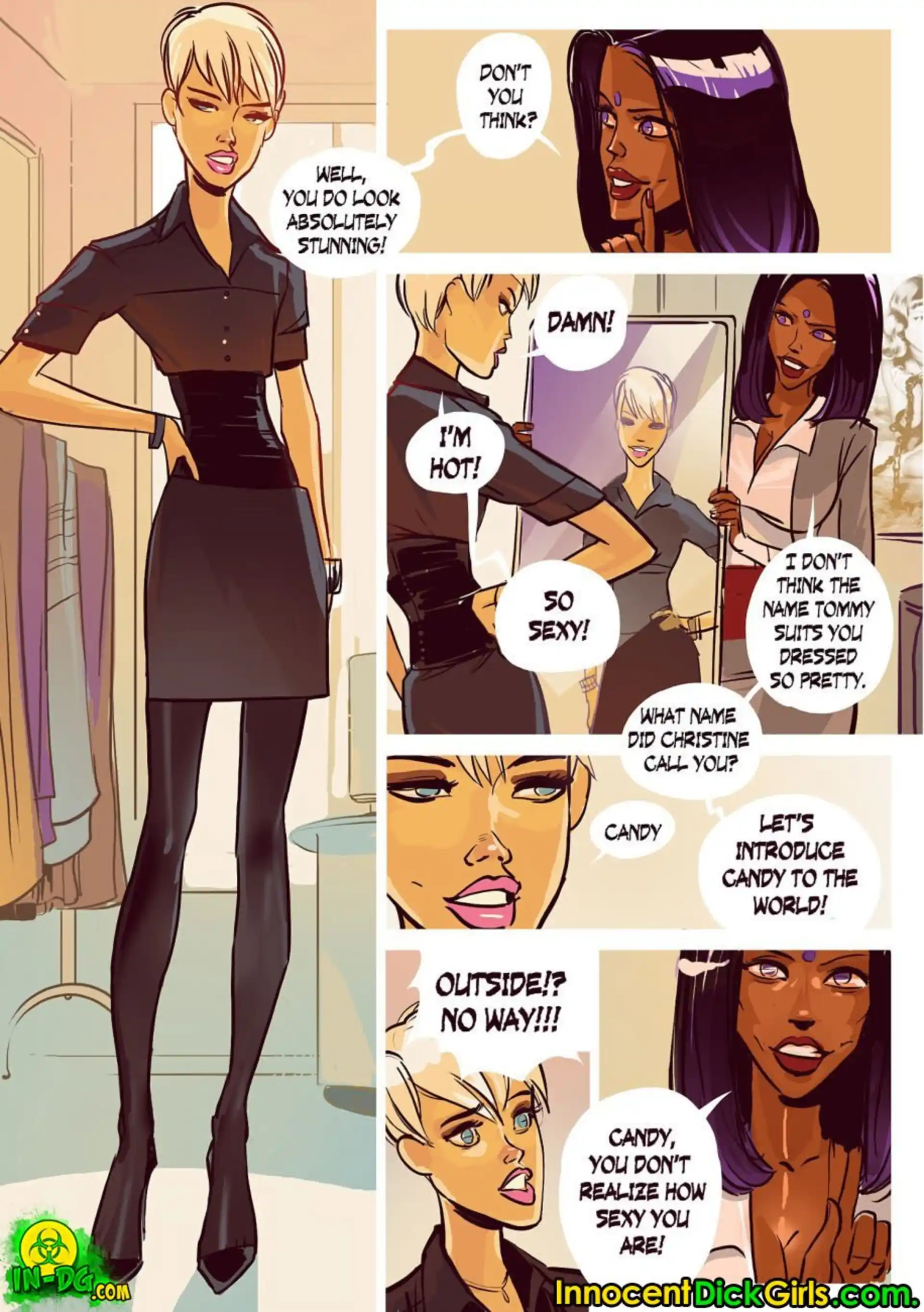 Tommy Likes Candy – Tommy, Christine, Smitha Tommy Likes Candy - Chapter 1 page 8