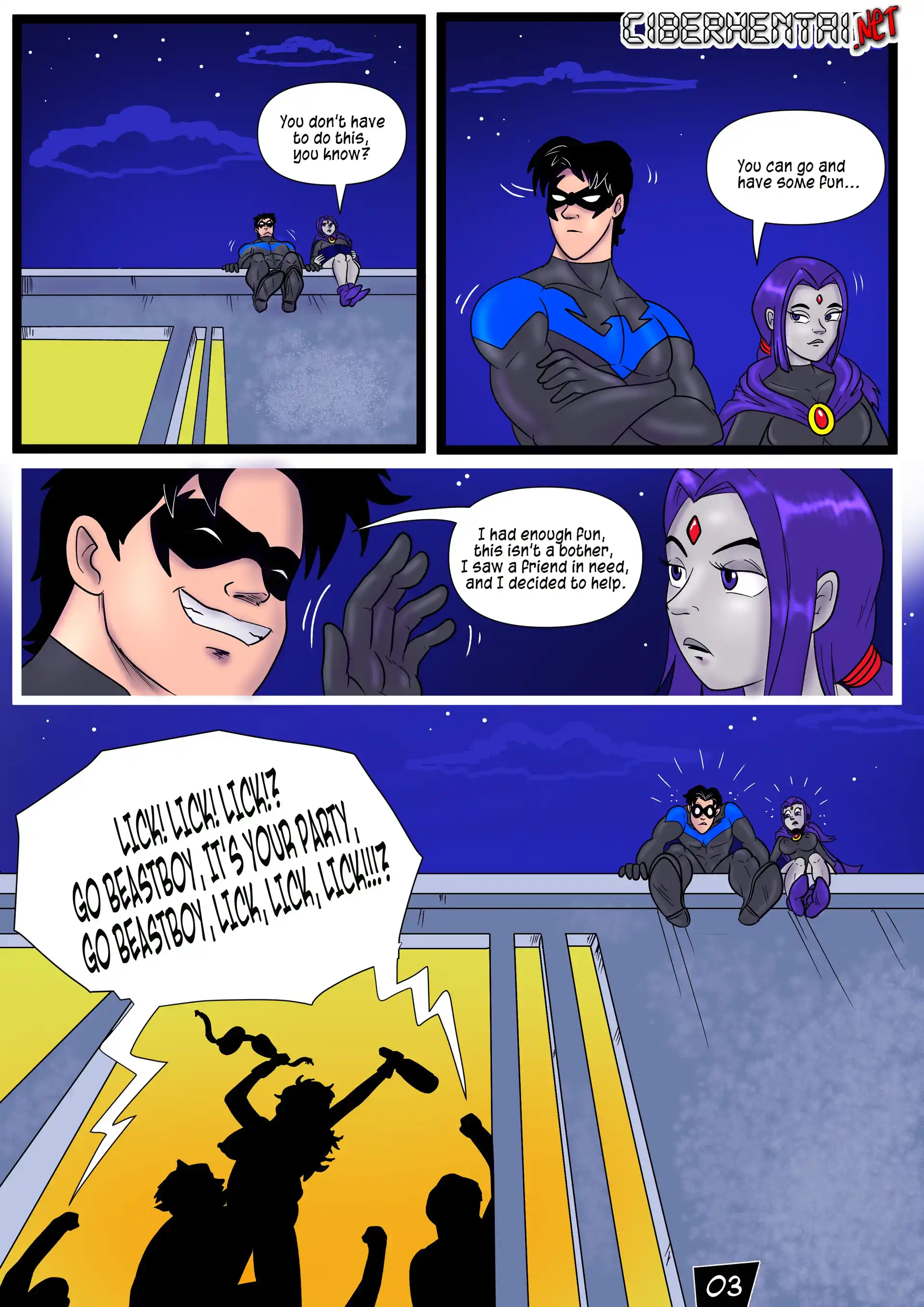 Last Christmas Last Christmas - Chapter 1 (Teen Titans) page 4