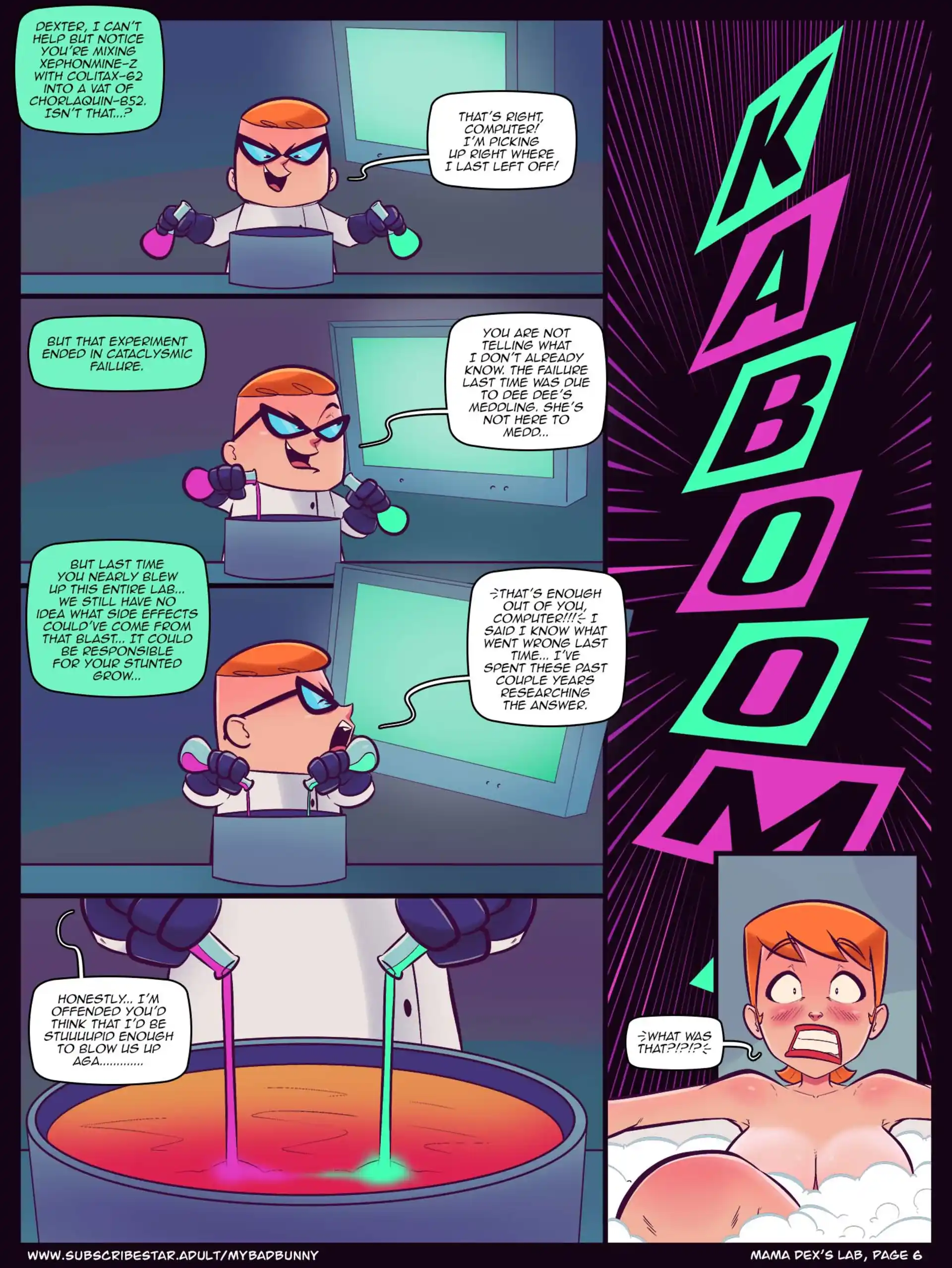 Mama Dex’s Lab Mama Dex's Lab - Chapter 1 (Dexter's Laboratory) page 7