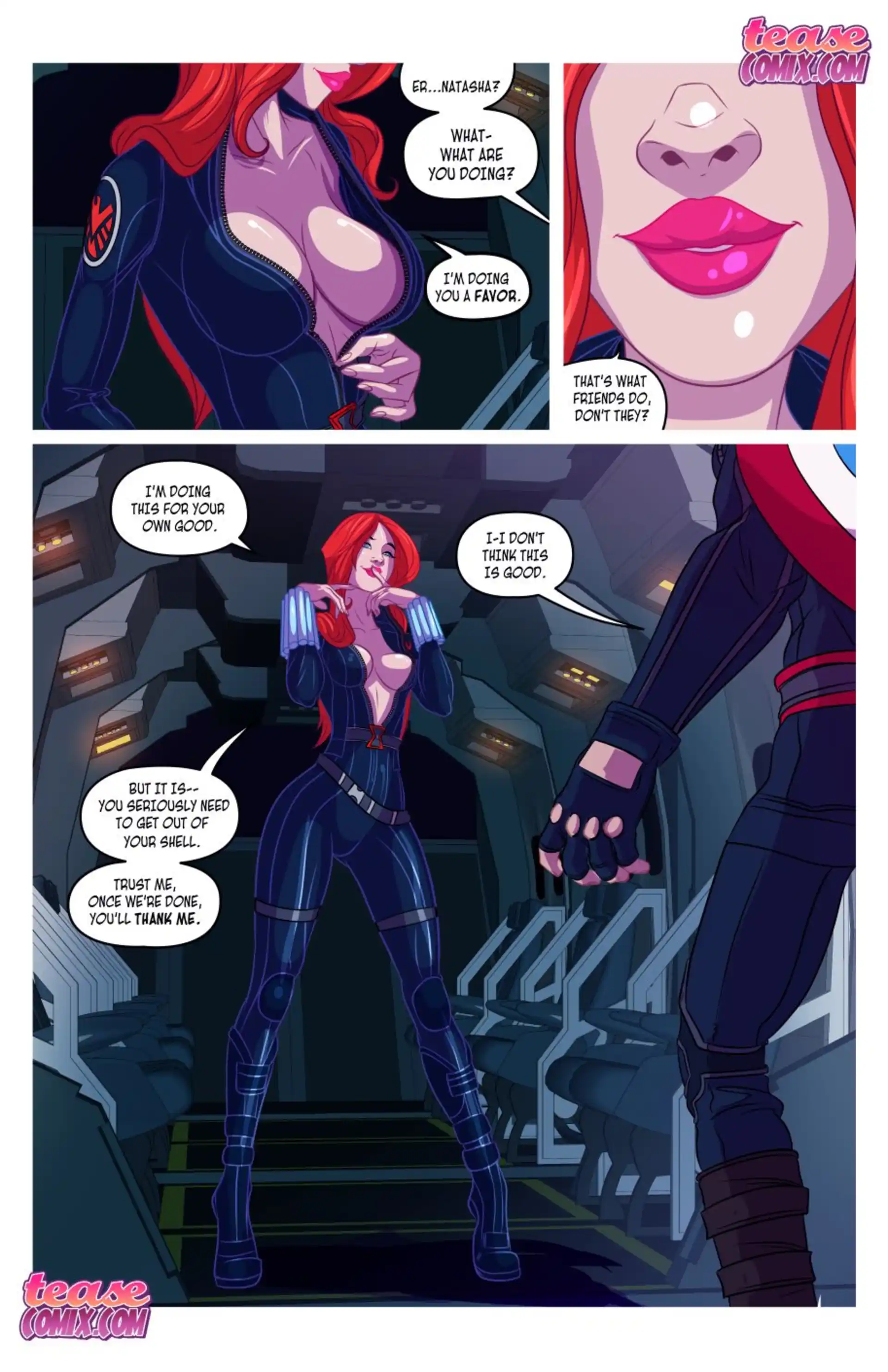 Widow’s Downtime Widow's Downtime - Chapter 1 (Avengers) page 6