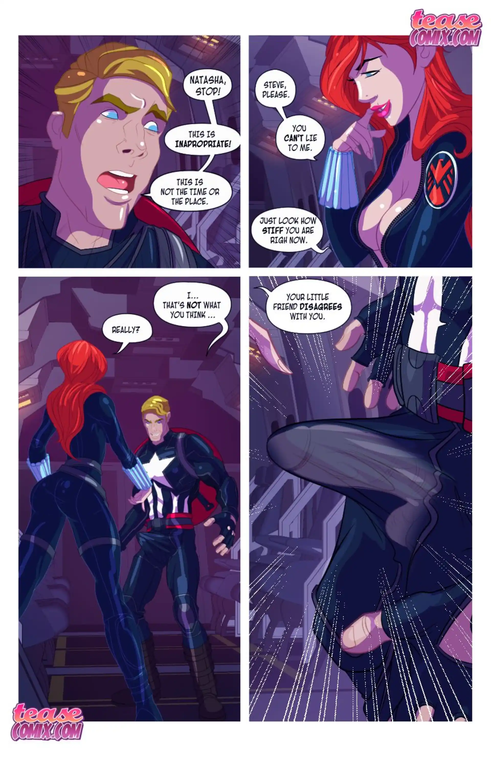 Widow’s Downtime Widow's Downtime - Chapter 1 (Avengers) page 7