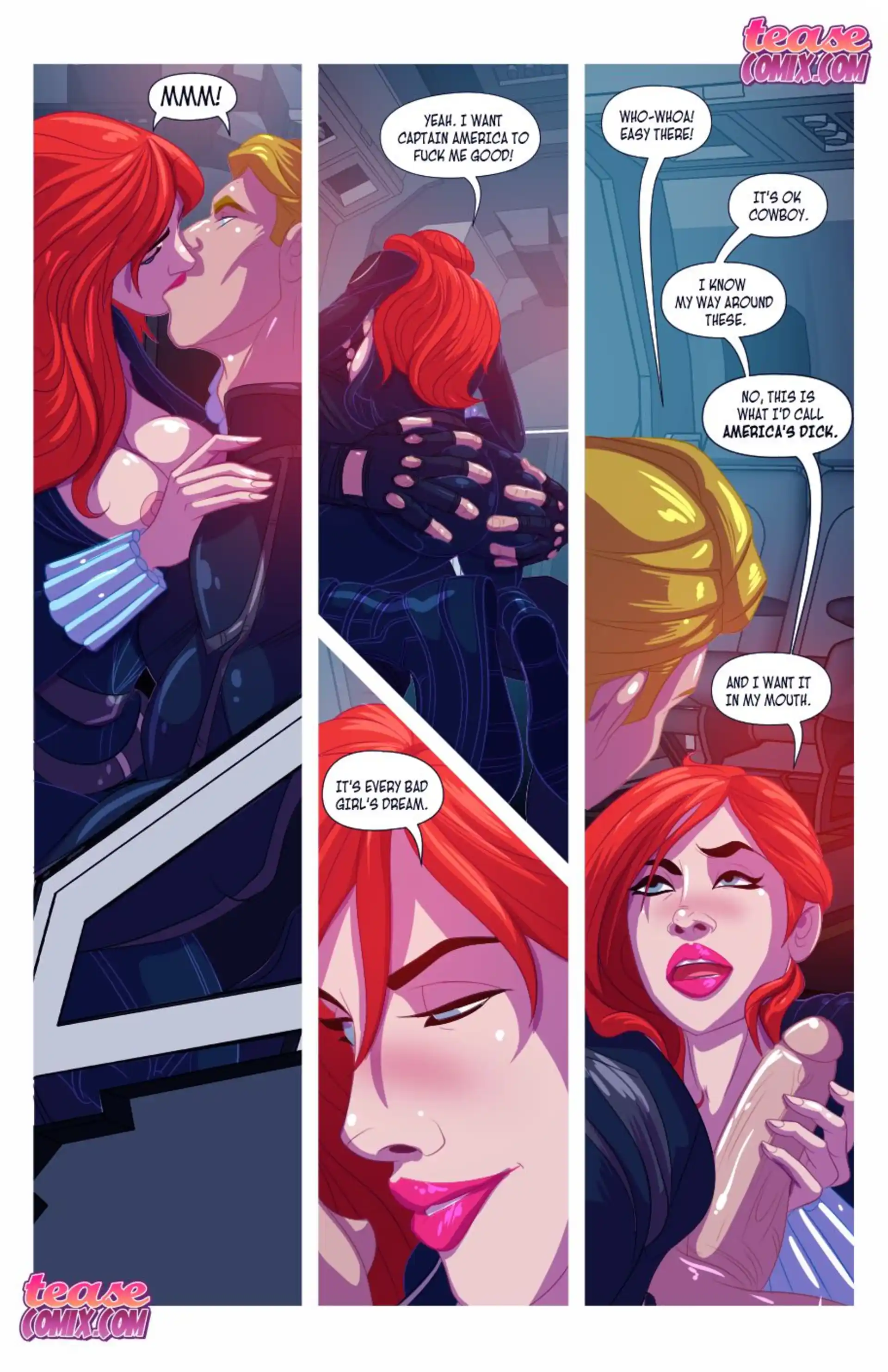 Widow’s Downtime Widow's Downtime - Chapter 1 (Avengers) page 9