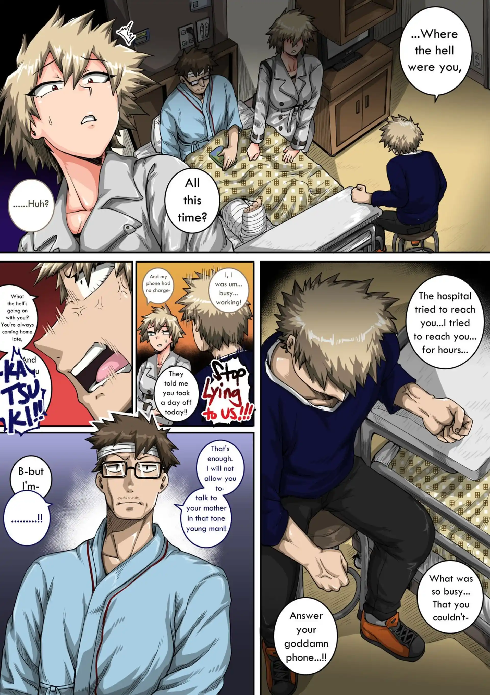 HOT My Harem Academia 4 . My Harem Academia - Bakugou Mama to no Natsuyasumi Second Part - Chapter 7 (Boku No Hero Academia) page 5