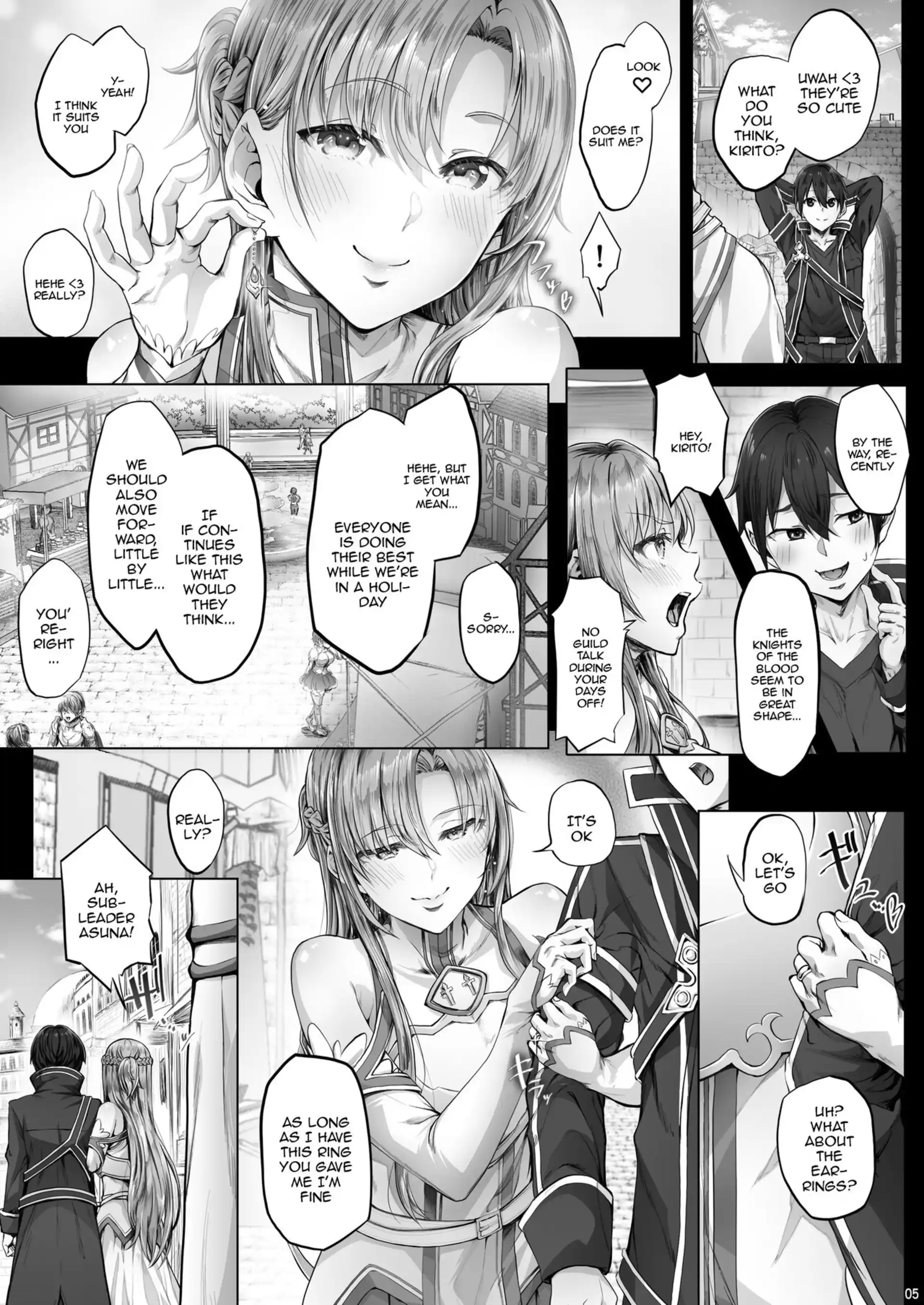 Asunama Asunama - Chapter 9 (Sword Art Online) page 4