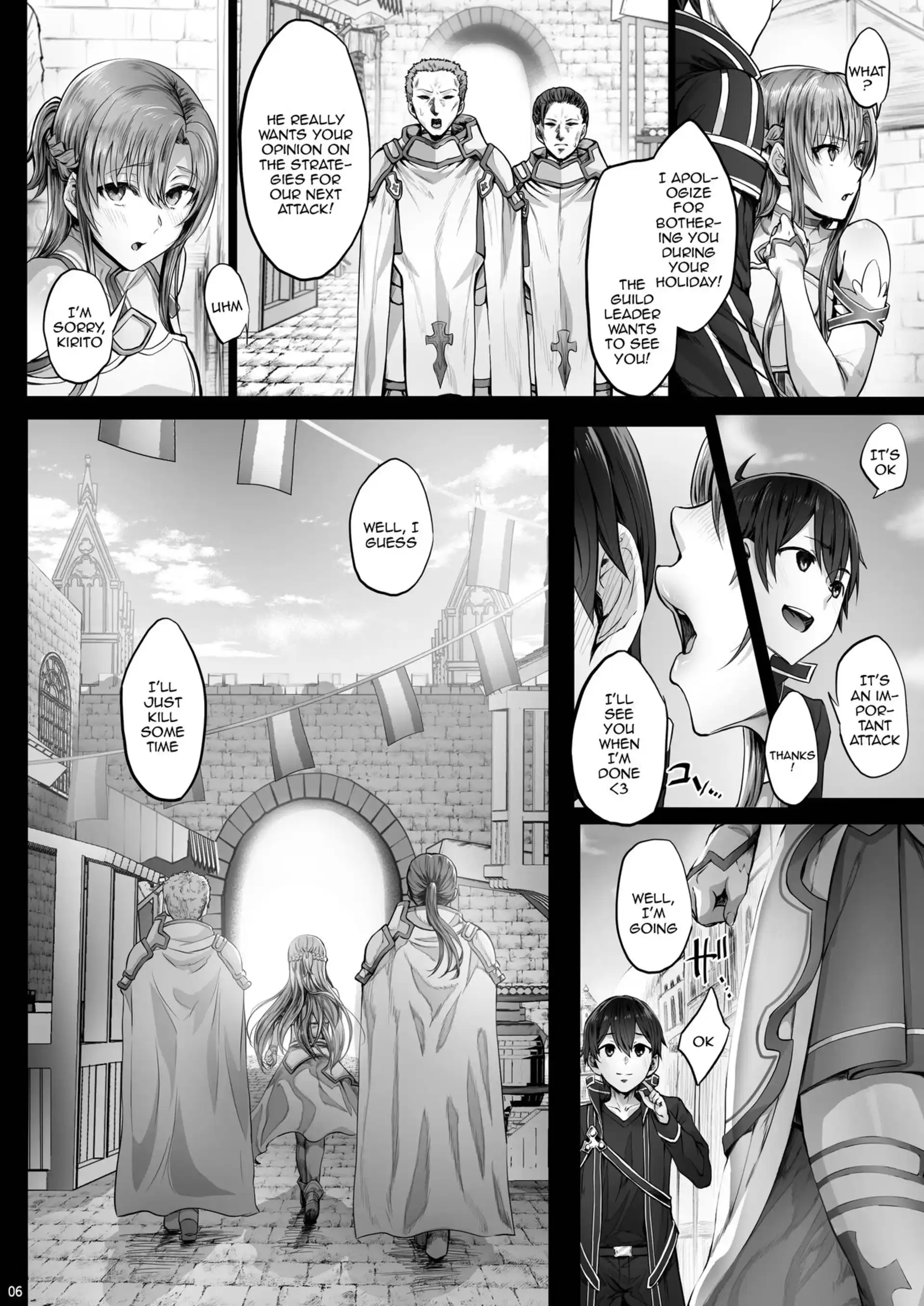 Asunama Asunama - Chapter 9 (Sword Art Online) page 5