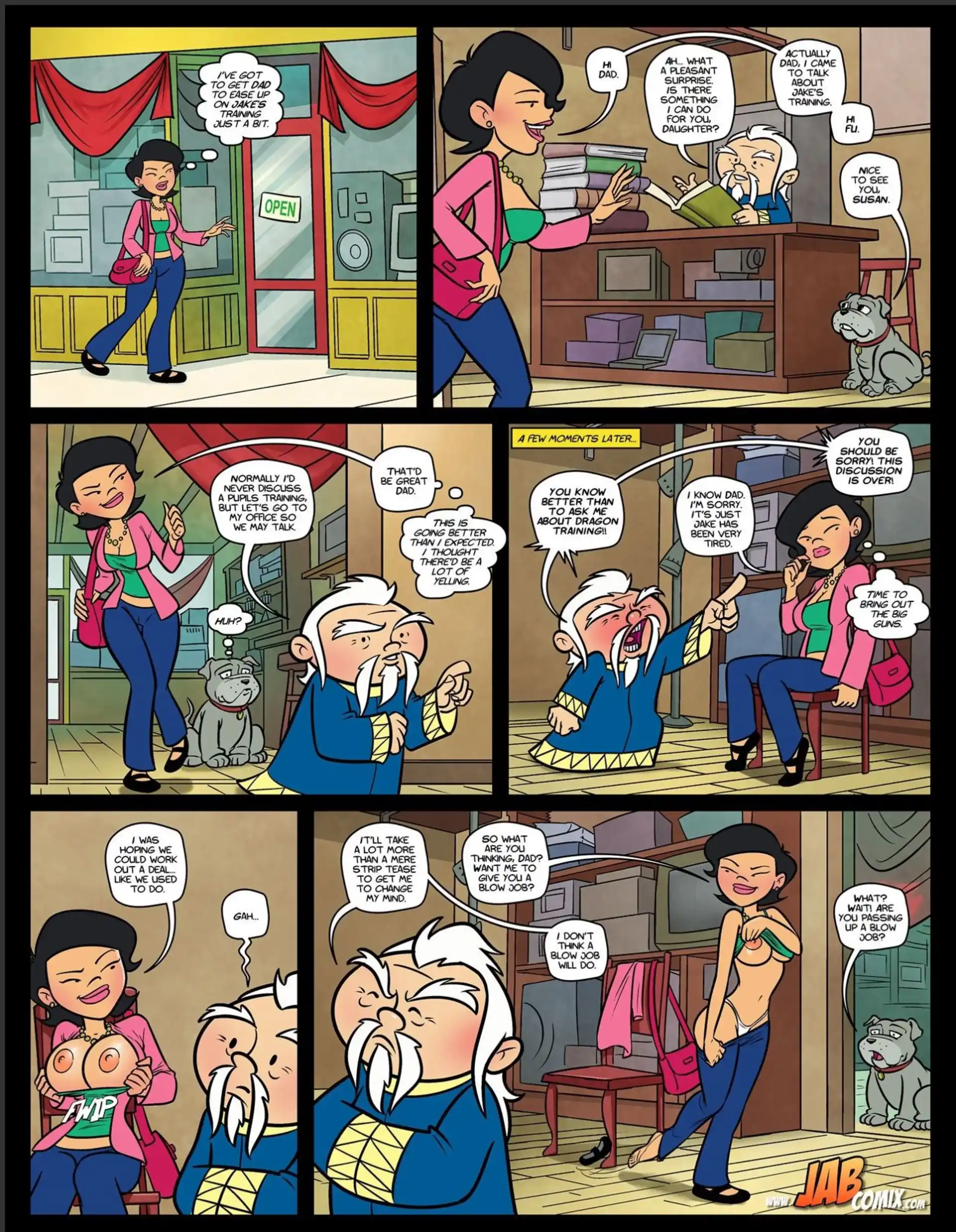HOT Americunt Dragon Americunt Dragon - Chapter 5 (American Dragon: Jake Long) page 2
