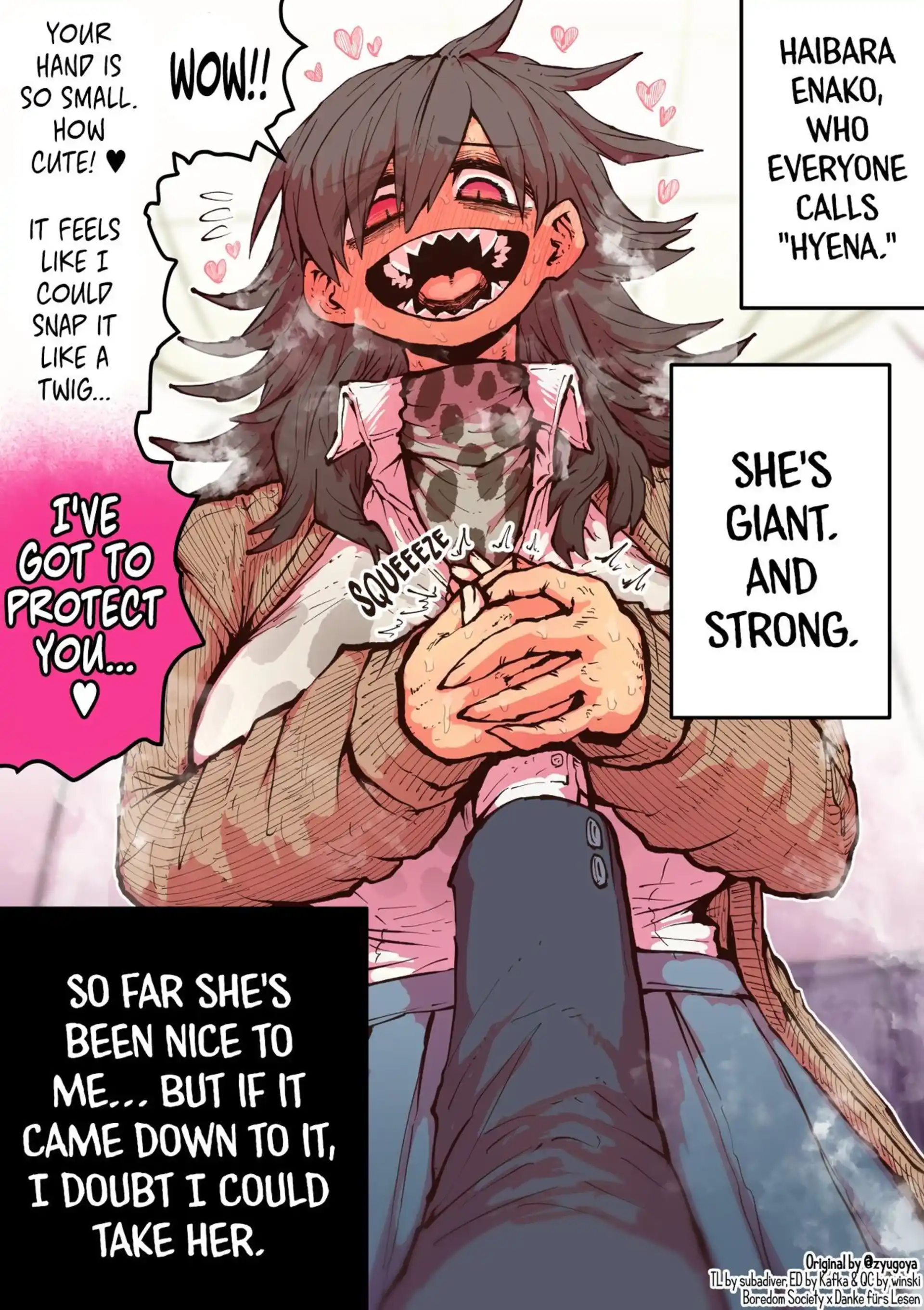 Being Targeted by Hyena-chan Being Targeted by Hyena-chan - Chapter 1 page 4