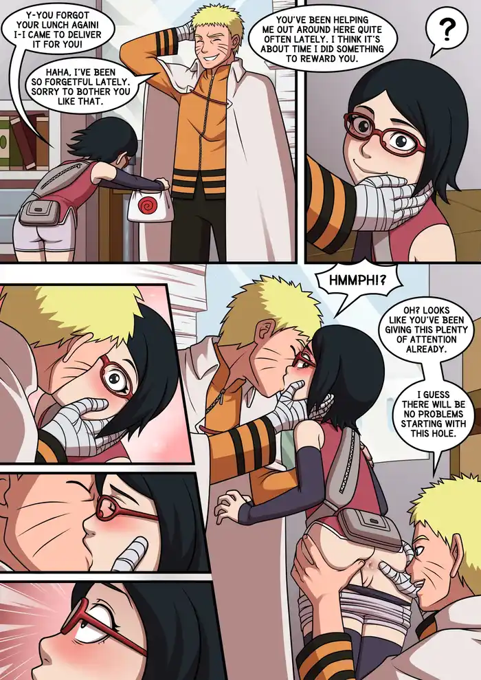 Naruto X Sarada Porn Comics