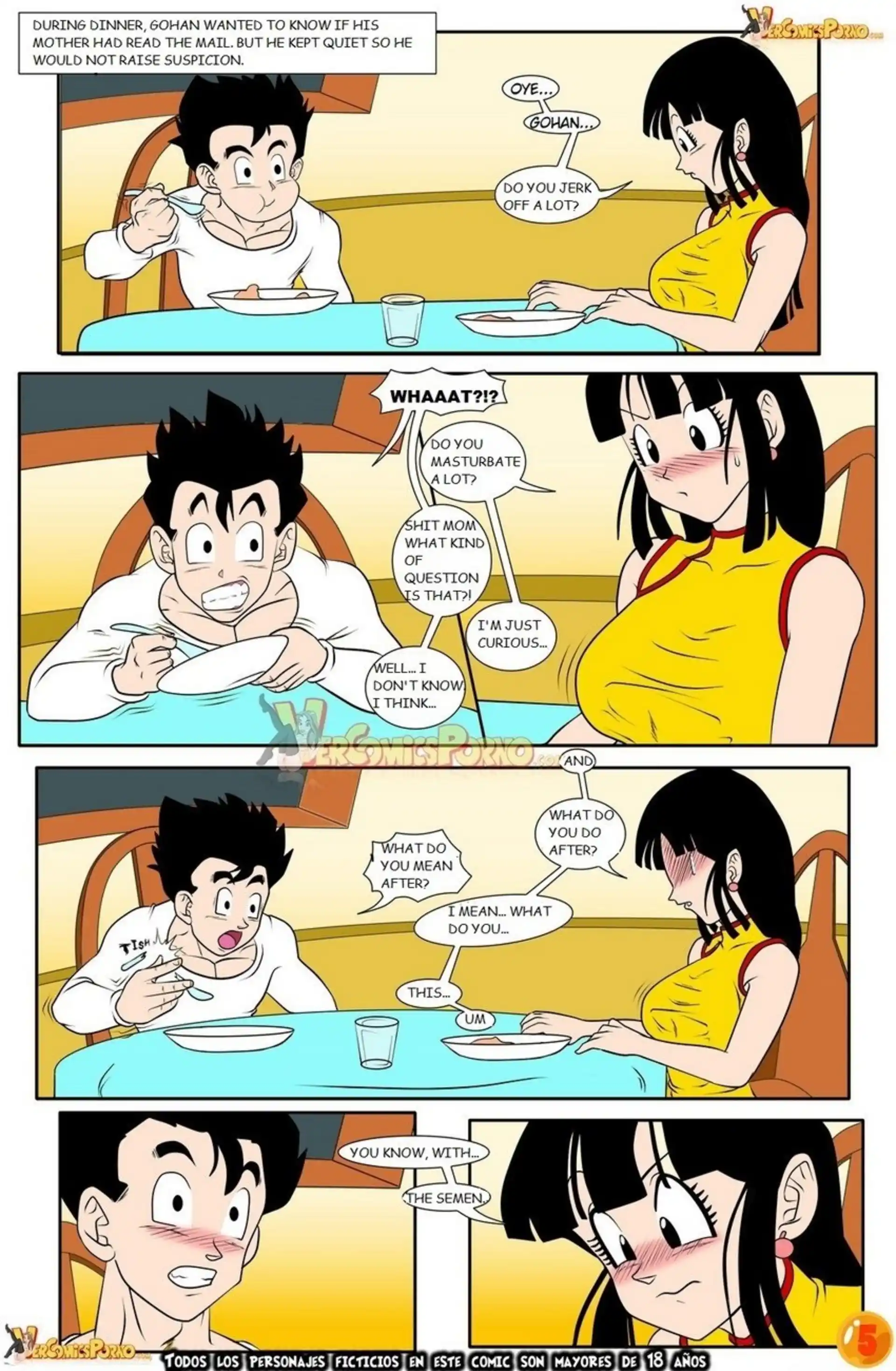 Milky Milk Milky Milk - Chapter 1 (Dragon Ball Z) page 6