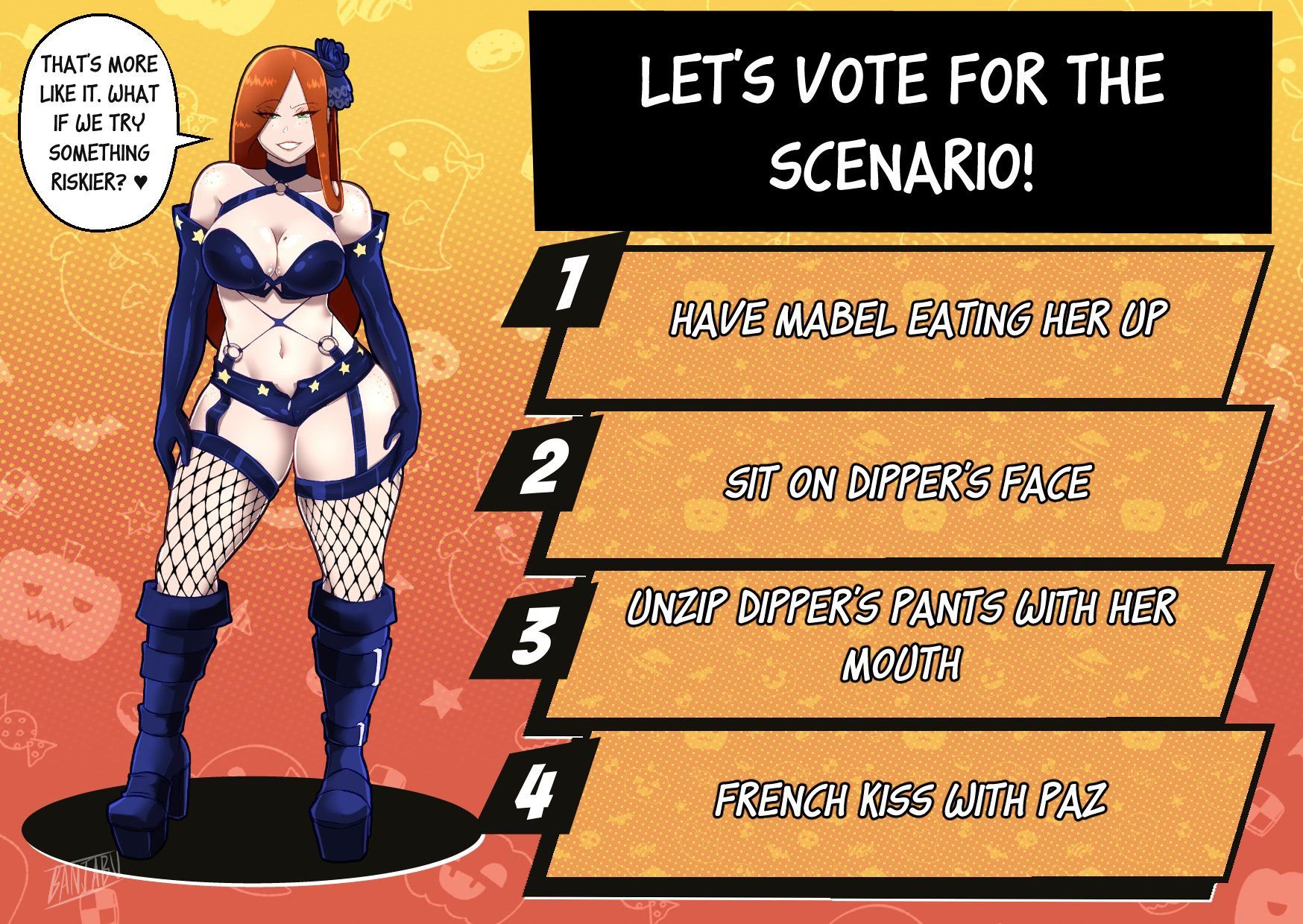Wendy’s Spooky Cosplay Game Wendy's Spooky Cosplay Game - (Gravity Falls) [Banjabu] page 8