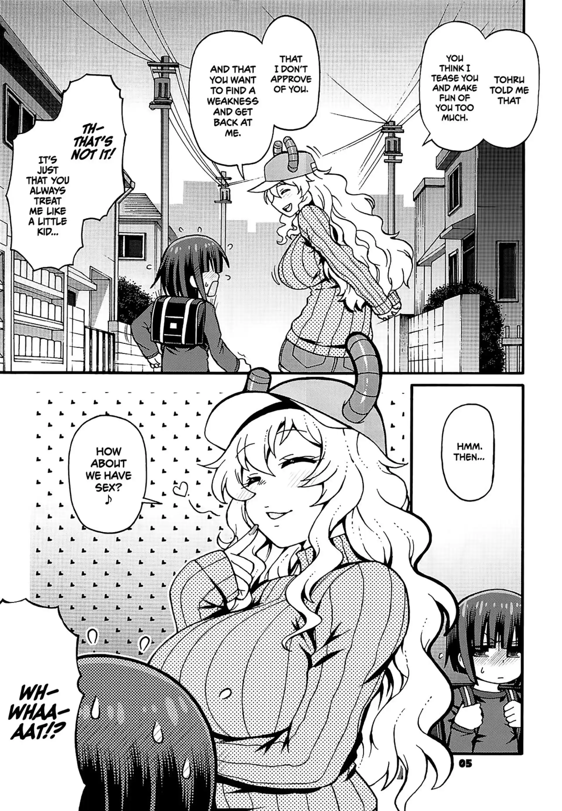Maybe He’ll Know Maybe He'll Know - Chapter 1 (Miss Kobayashi's Dragon Maid) page 4