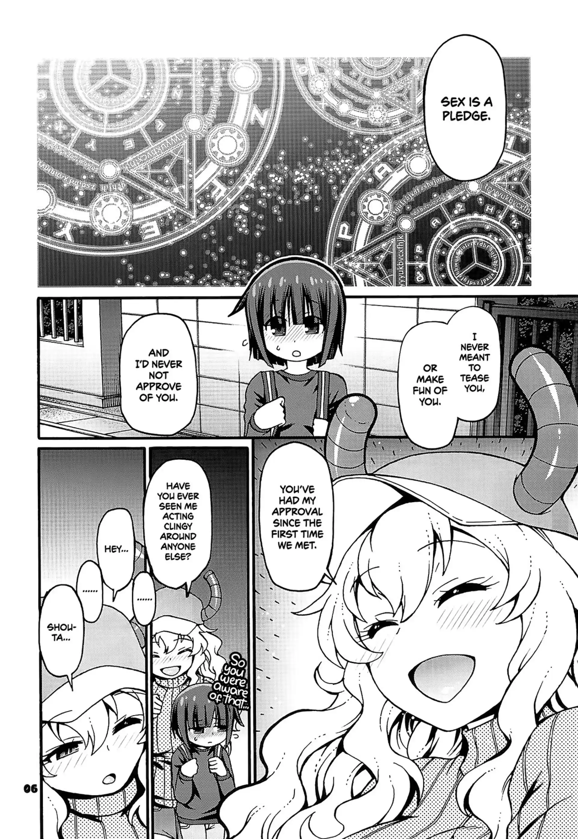 Maybe He’ll Know Maybe He'll Know - Chapter 1 (Miss Kobayashi's Dragon Maid) page 5