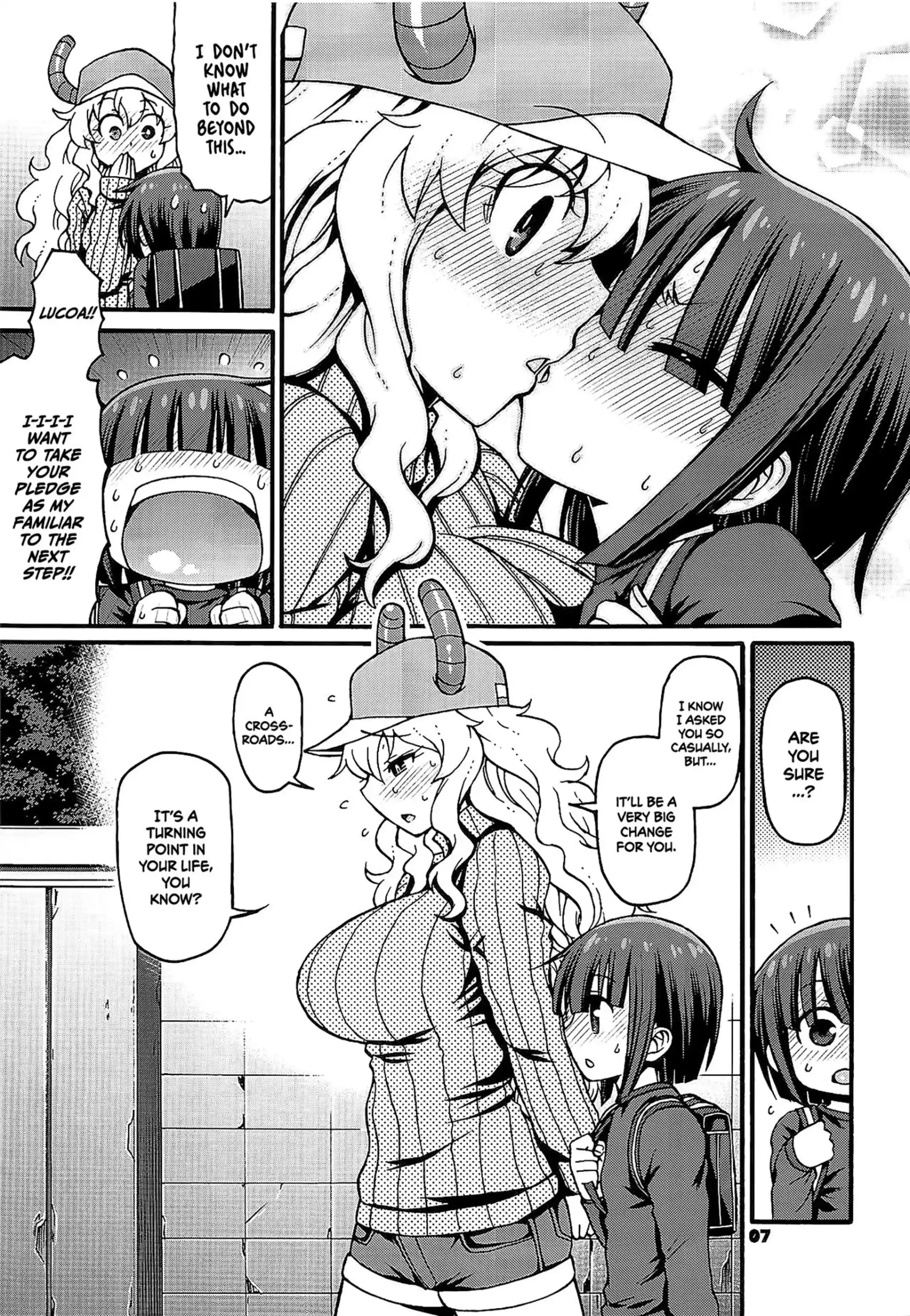 Maybe He’ll Know Maybe He'll Know - Chapter 1 (Miss Kobayashi's Dragon Maid) page 6