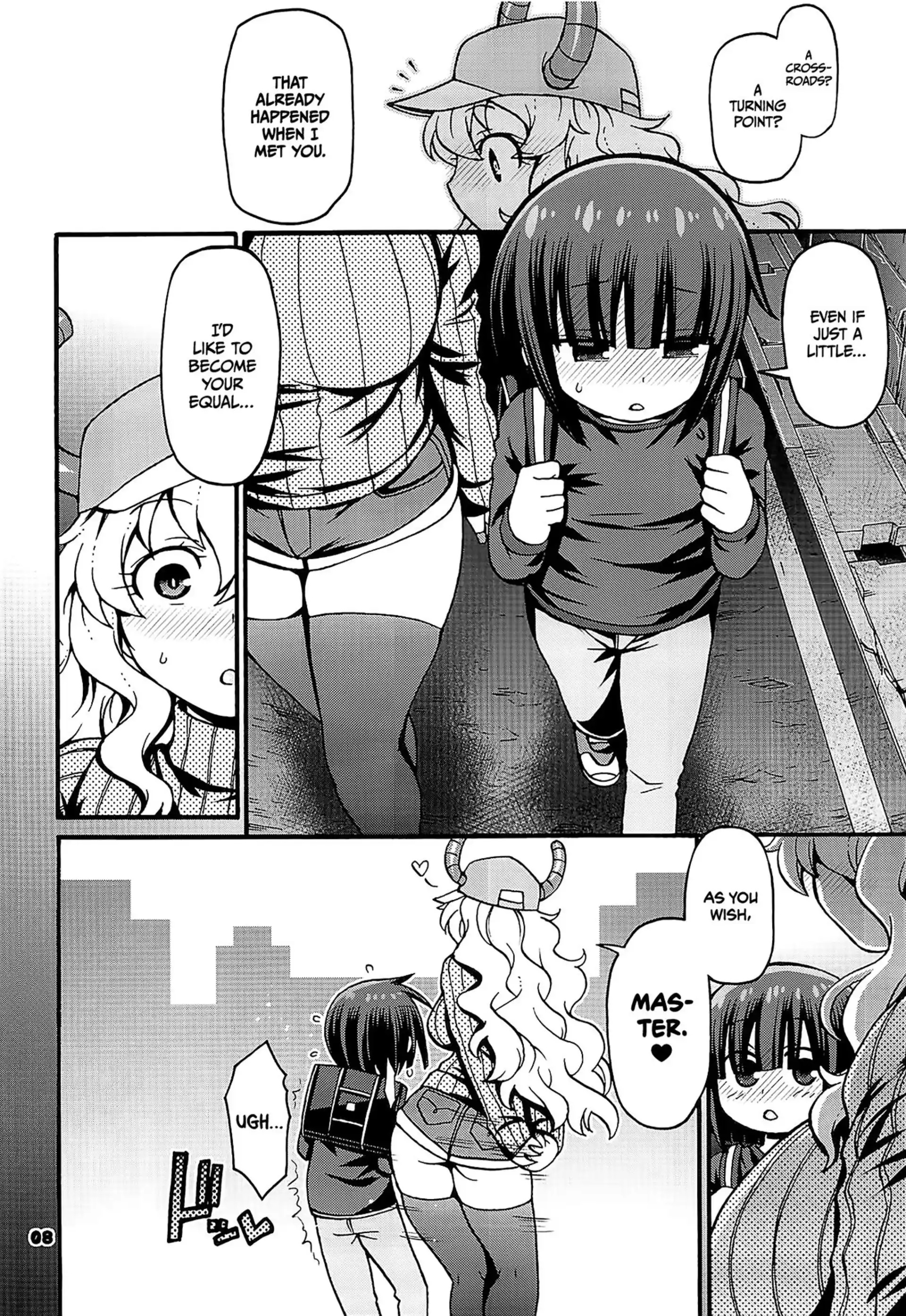 Maybe He’ll Know Maybe He'll Know - Chapter 1 (Miss Kobayashi's Dragon Maid) page 7