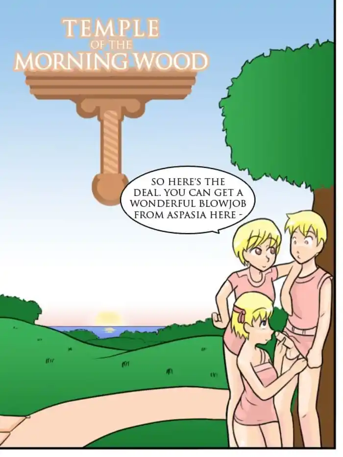 Temple of the Morning Wood Porn Comics