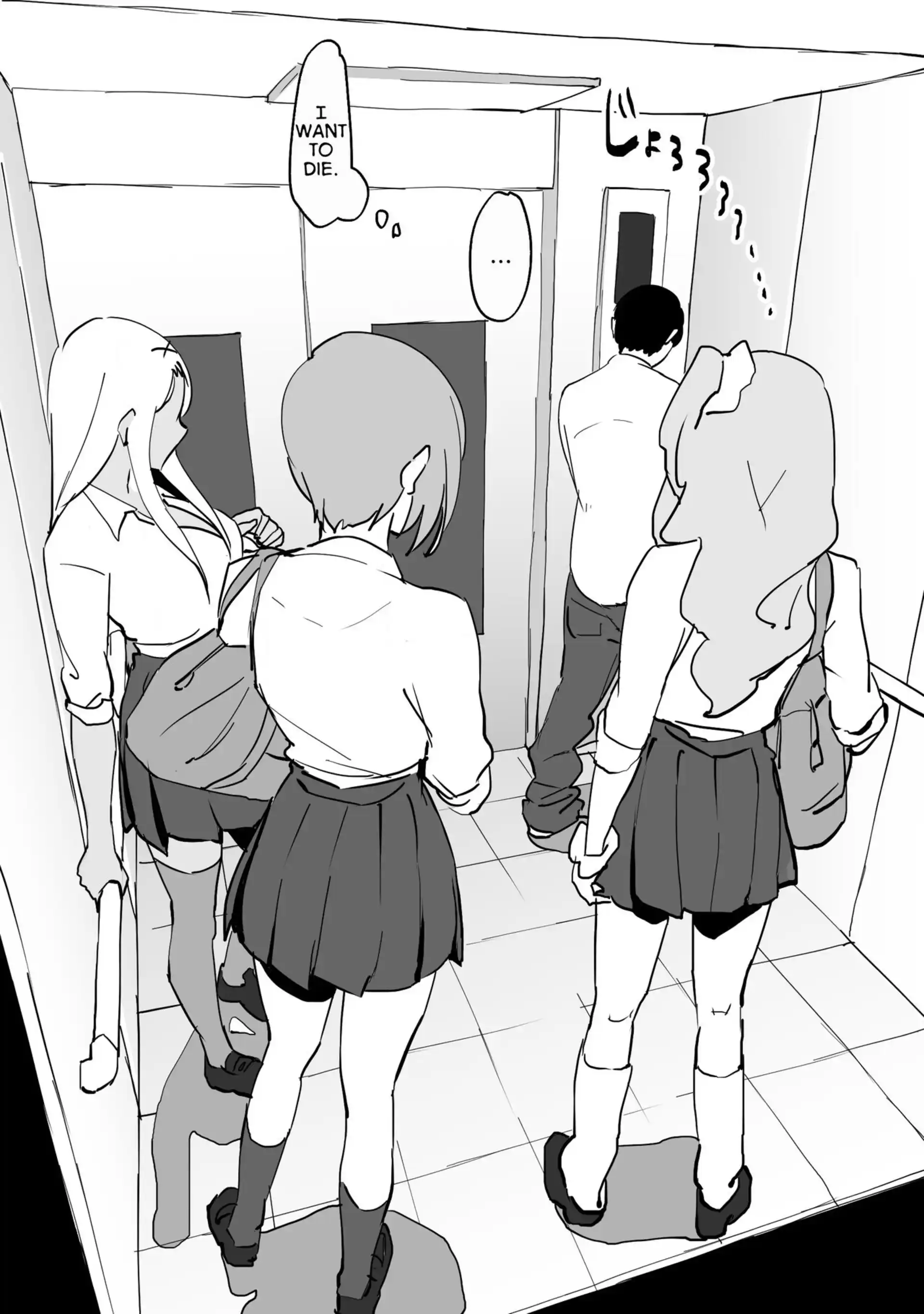 Trapped in an Elevator With a Bunch of Gals Trapped in an Elevator With a Bunch of Gals - Chapter 1 page 6