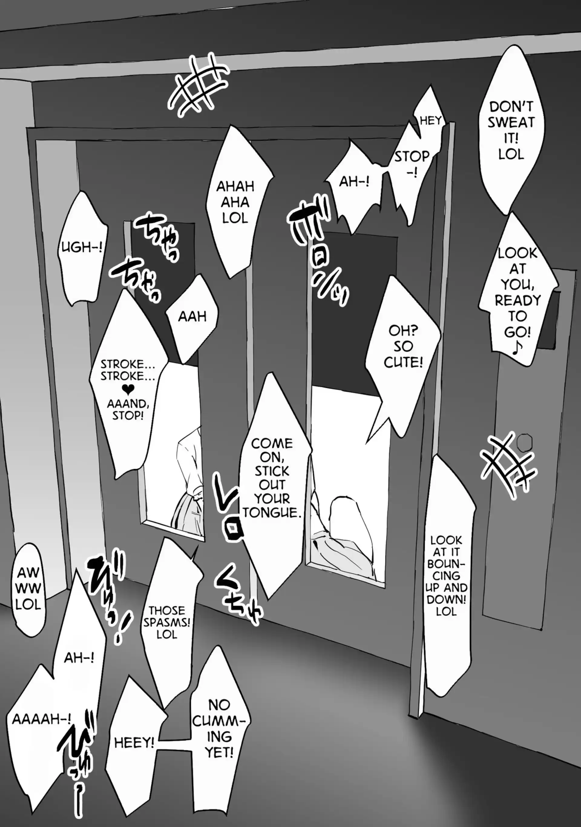 Trapped in an Elevator With a Bunch of Gals Trapped in an Elevator With a Bunch of Gals - Chapter 1 page 8