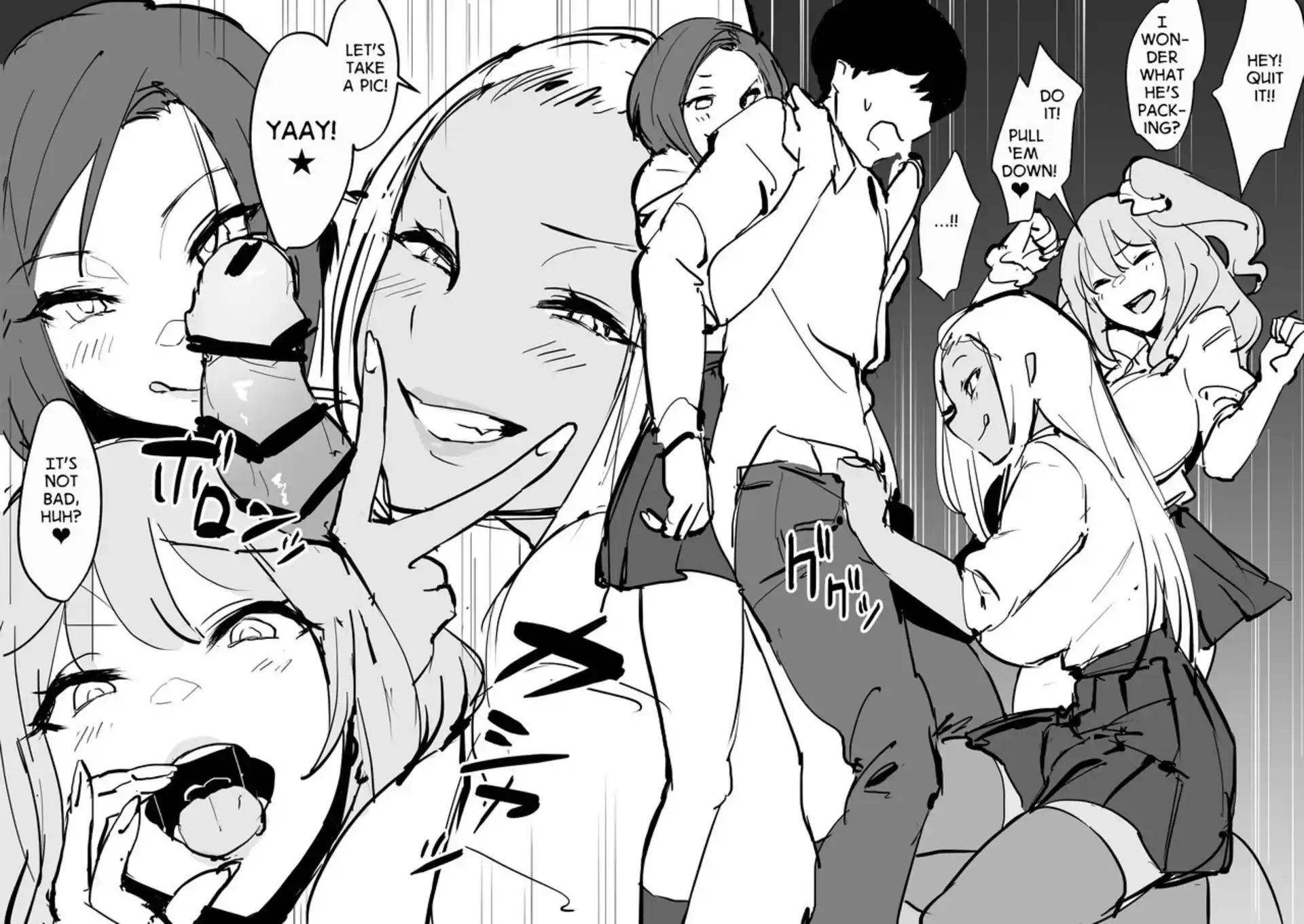 Trapped in an Elevator With a Bunch of Gals Trapped in an Elevator With a Bunch of Gals - Chapter 1 page 9