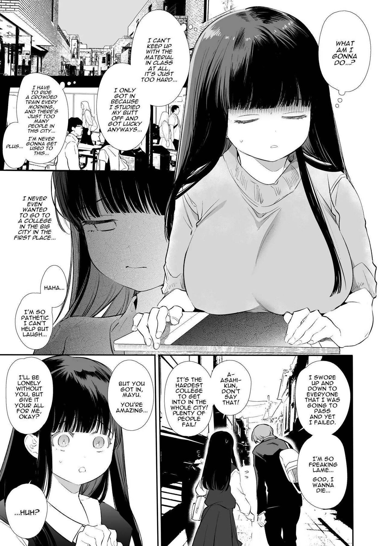 Mayu-chan NTR – Big Dick in the Big City Mayu-chan NTR - Big Dick in the Big City - Chapter 1 page 7