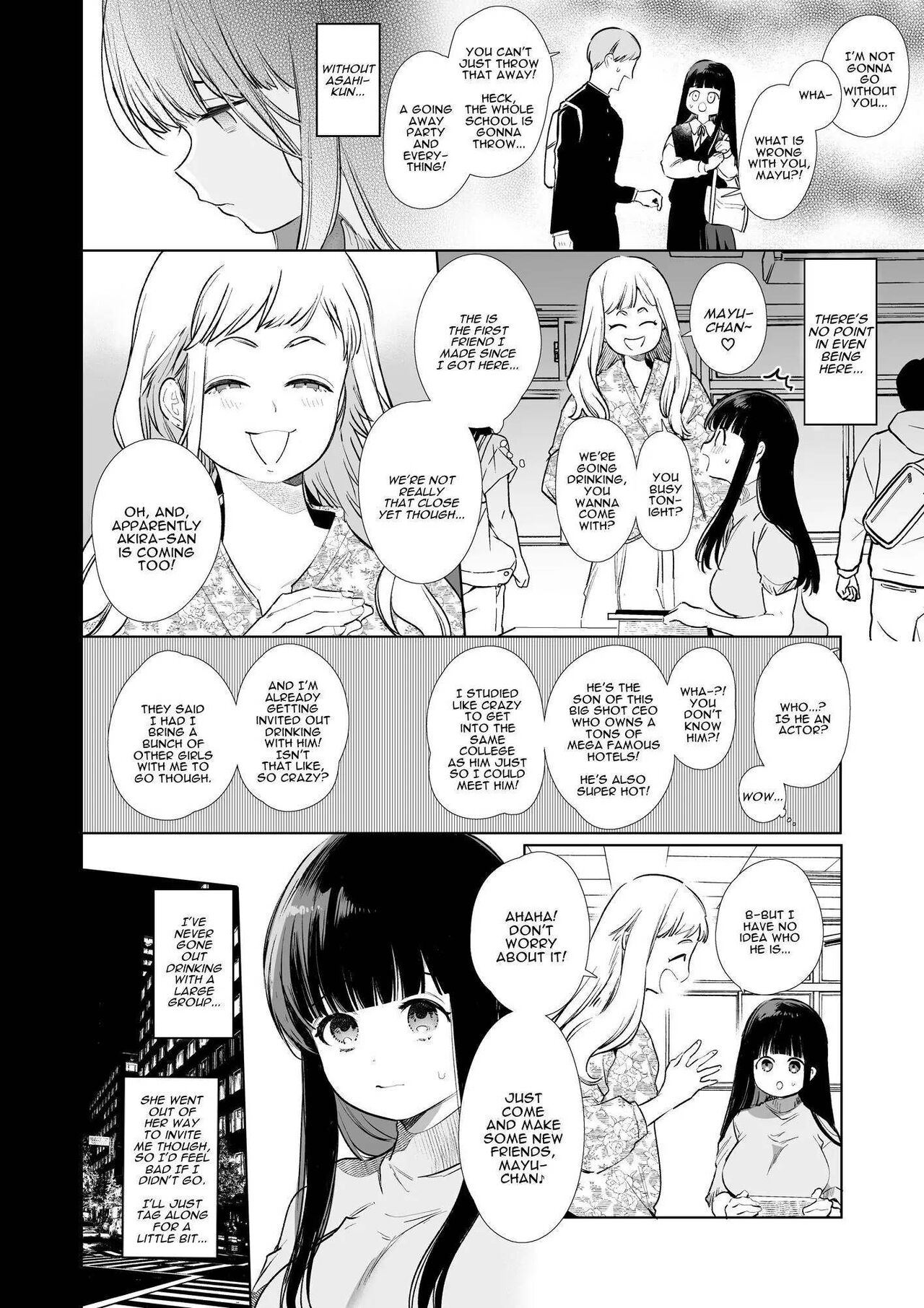 Mayu-chan NTR – Big Dick in the Big City Mayu-chan NTR - Big Dick in the Big City - Chapter 1 page 8