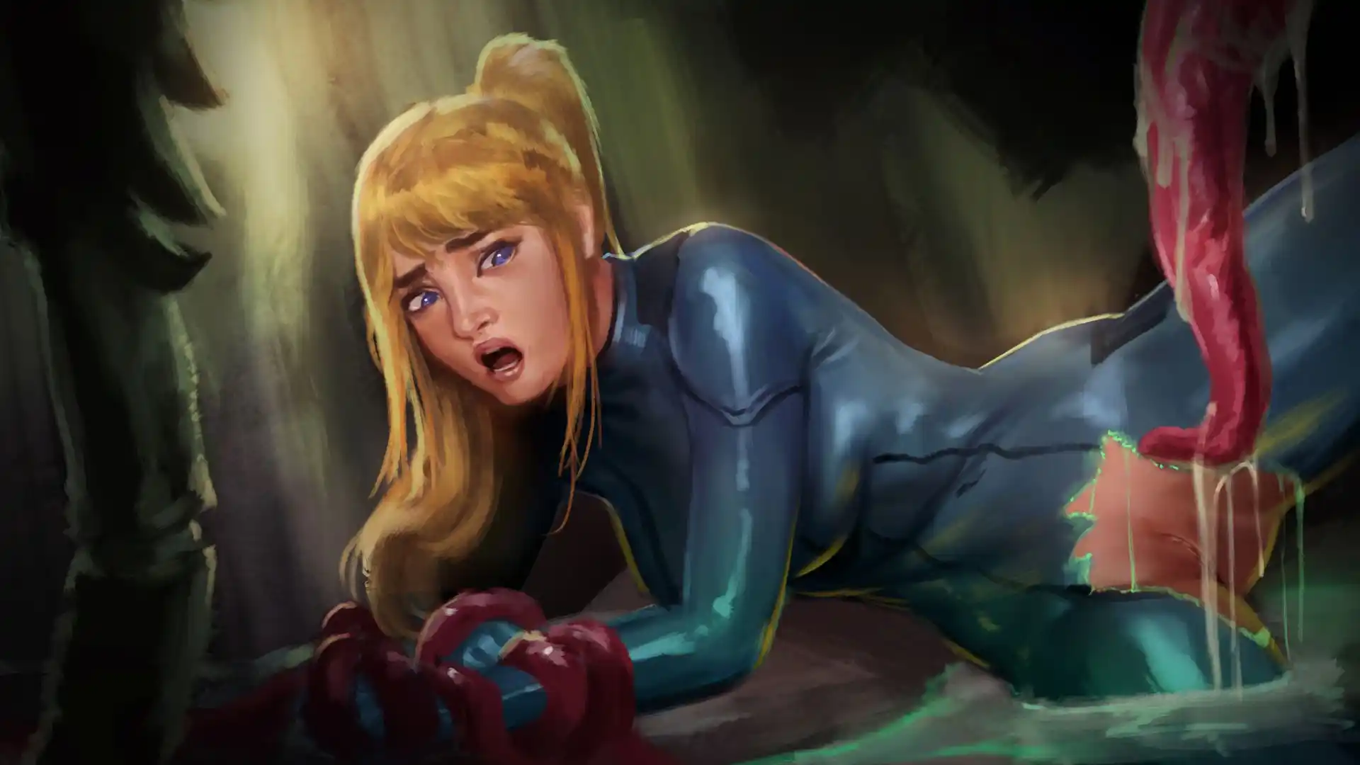 Area69 1.2 . Area69 - Samus Aran In Trouble - No Dialogue - (Metroid) page 4