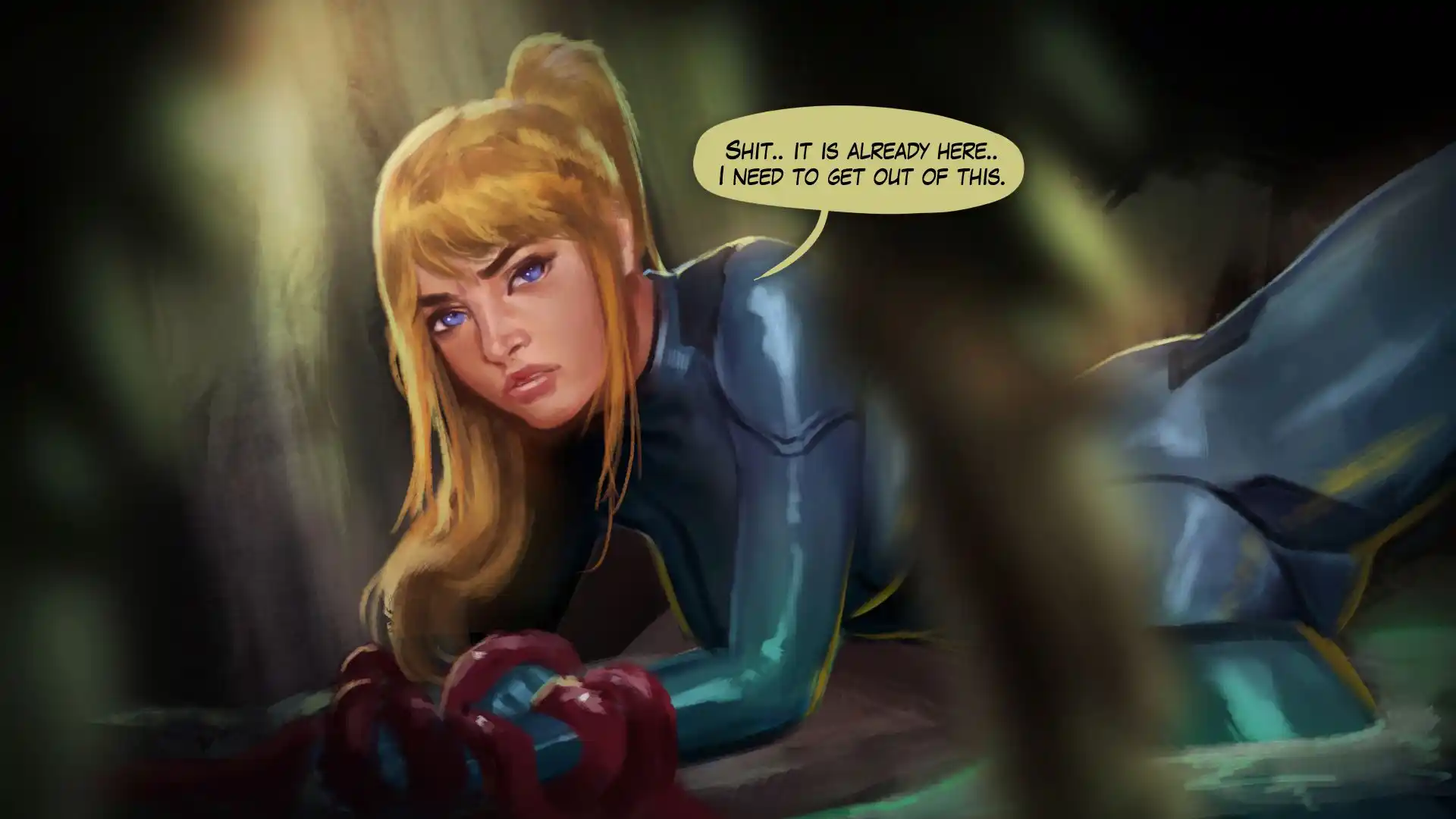Area69 1.1 . Area69 - Samus Aran In Trouble - (Metroid) page 3