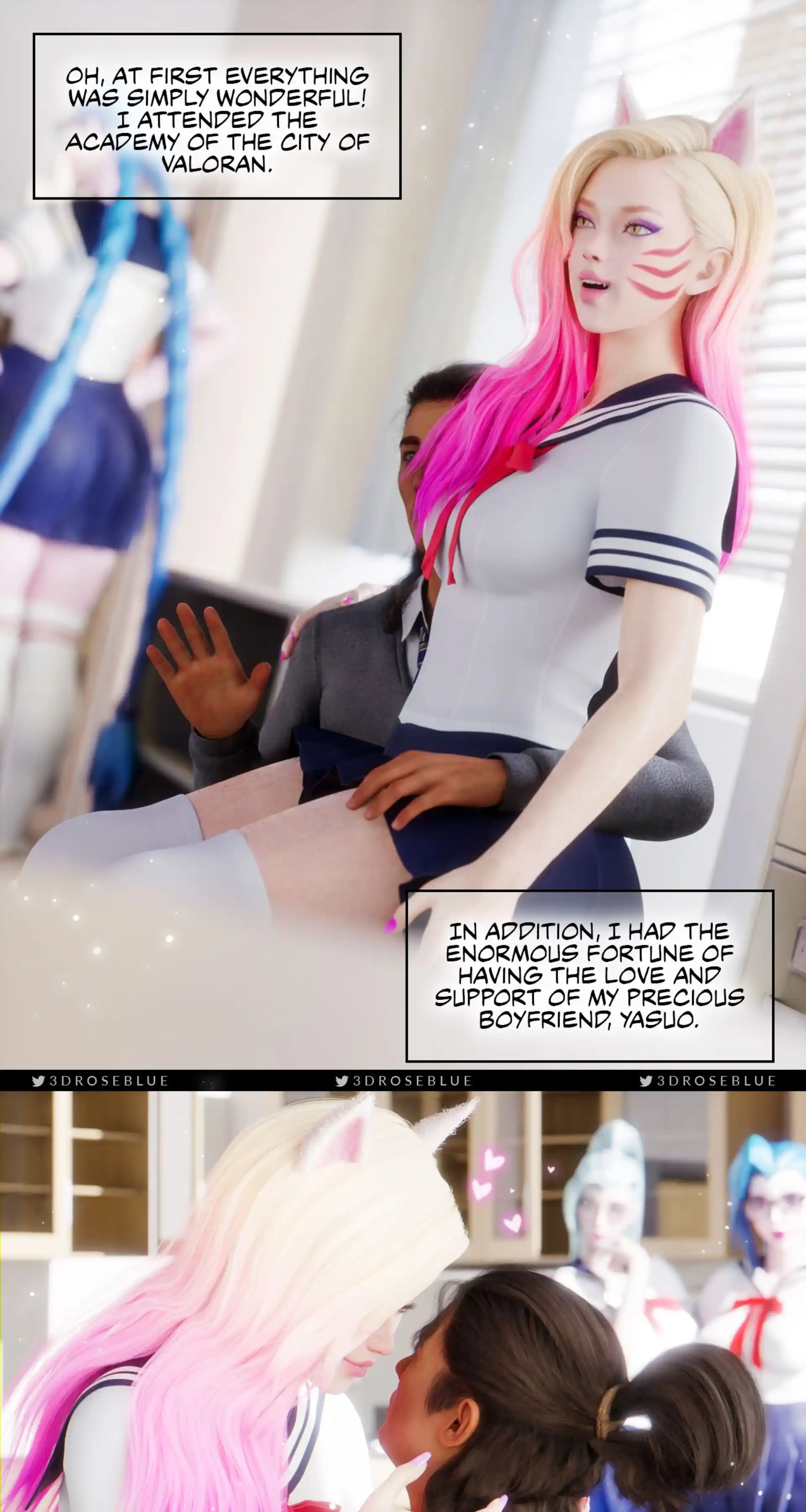 Seraphine Forbidden Love Ahri Power Of Love - Chapter 3 page 3