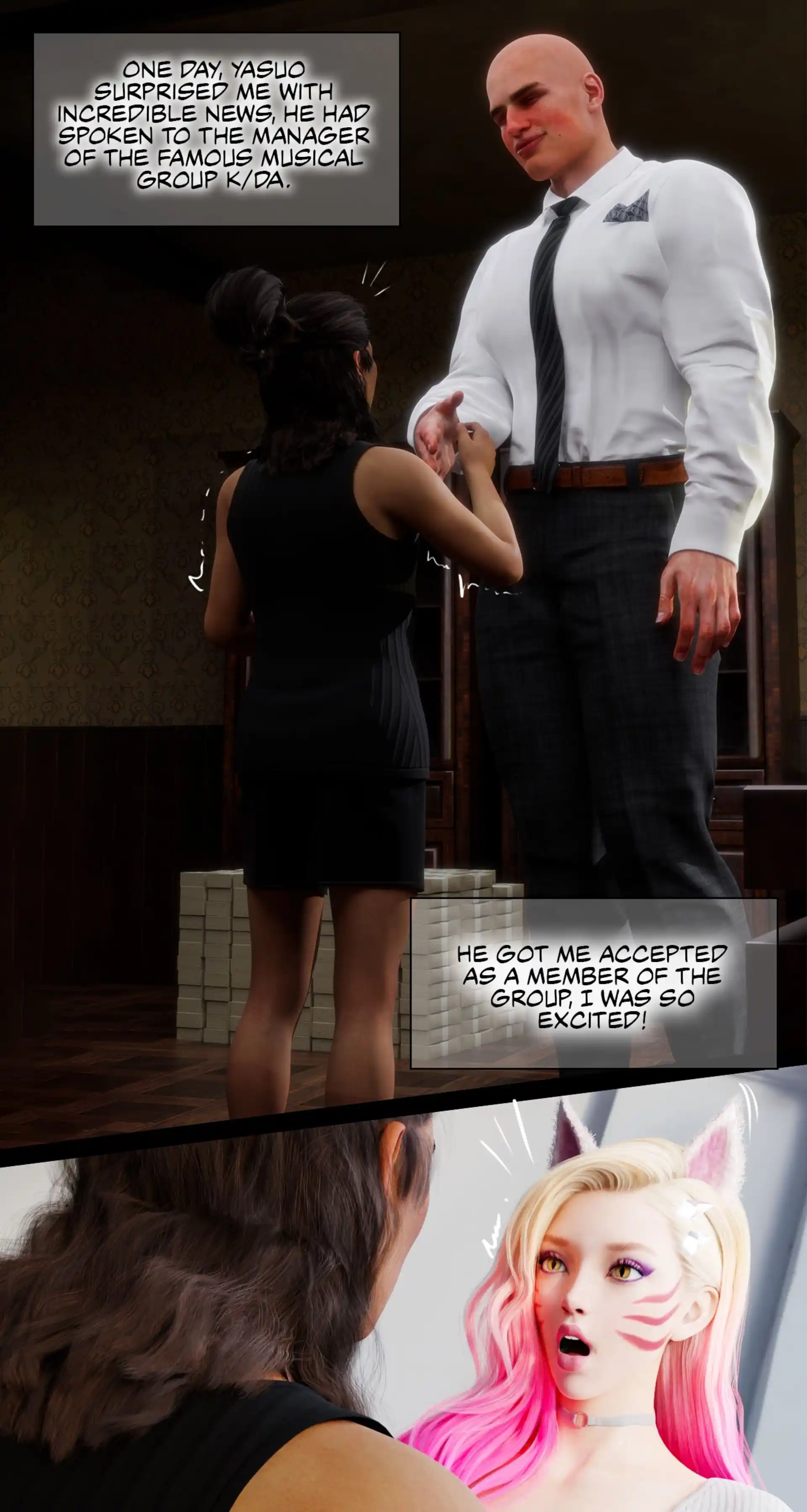 Seraphine Forbidden Love Ahri Power Of Love - Chapter 3 page 4