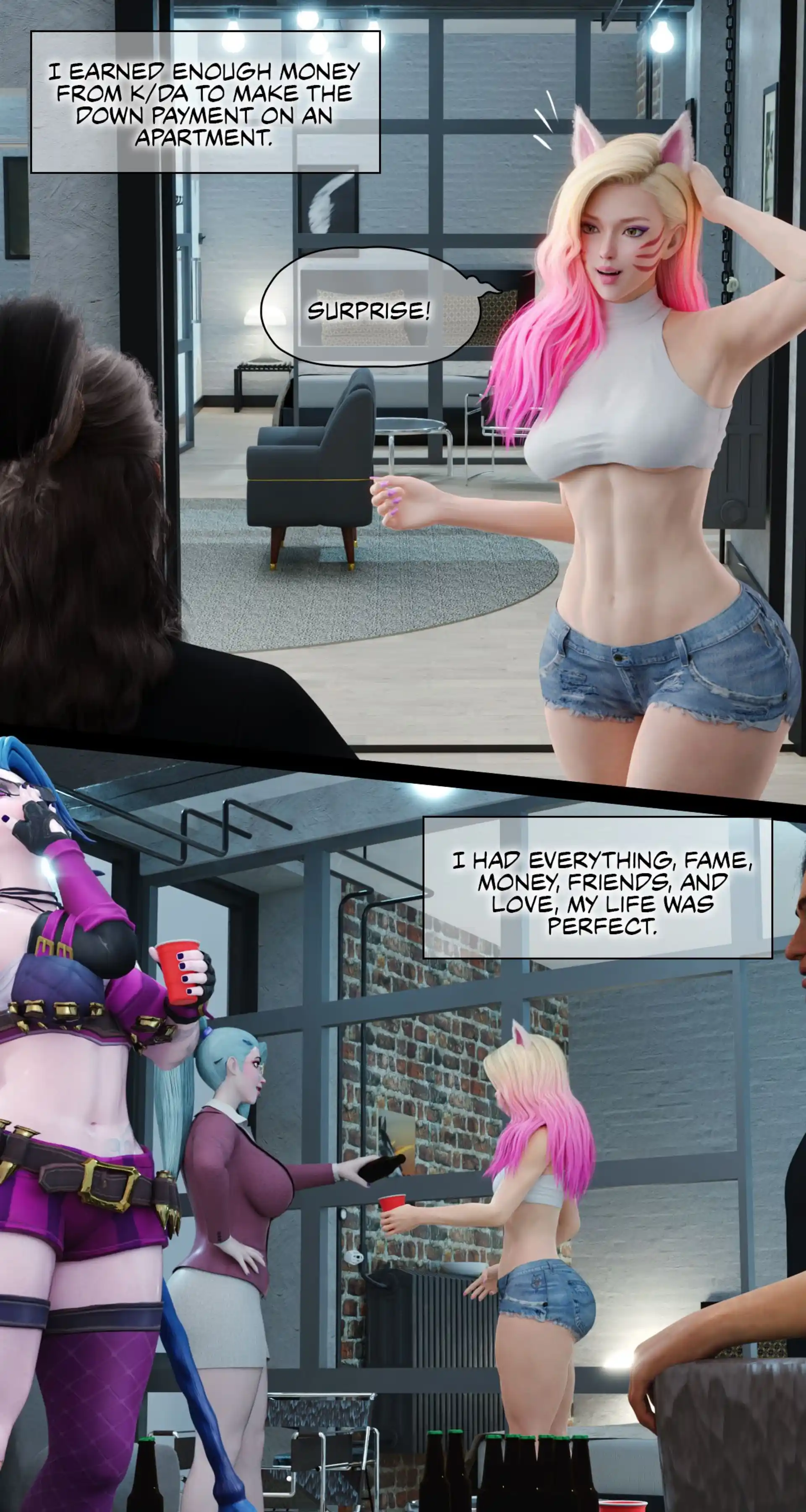 Seraphine Forbidden Love Ahri Power Of Love - Chapter 3 page 7