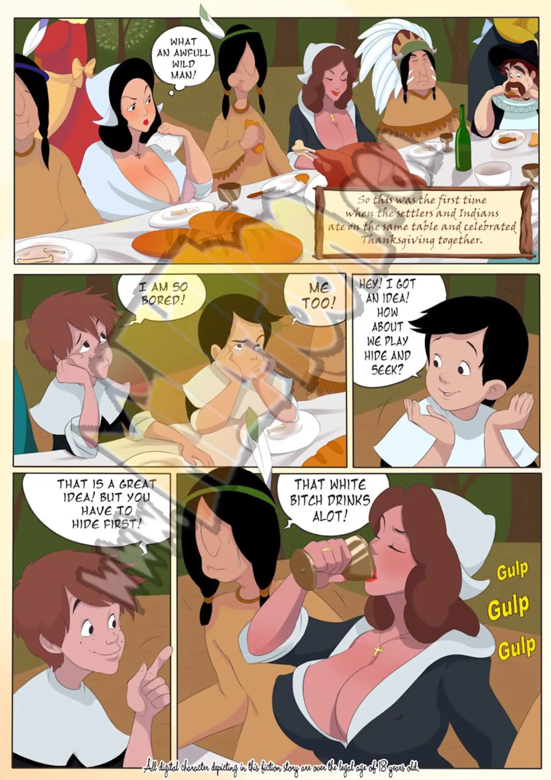 HOT Thankstaking Thankstaking - Chapter 1 page 3