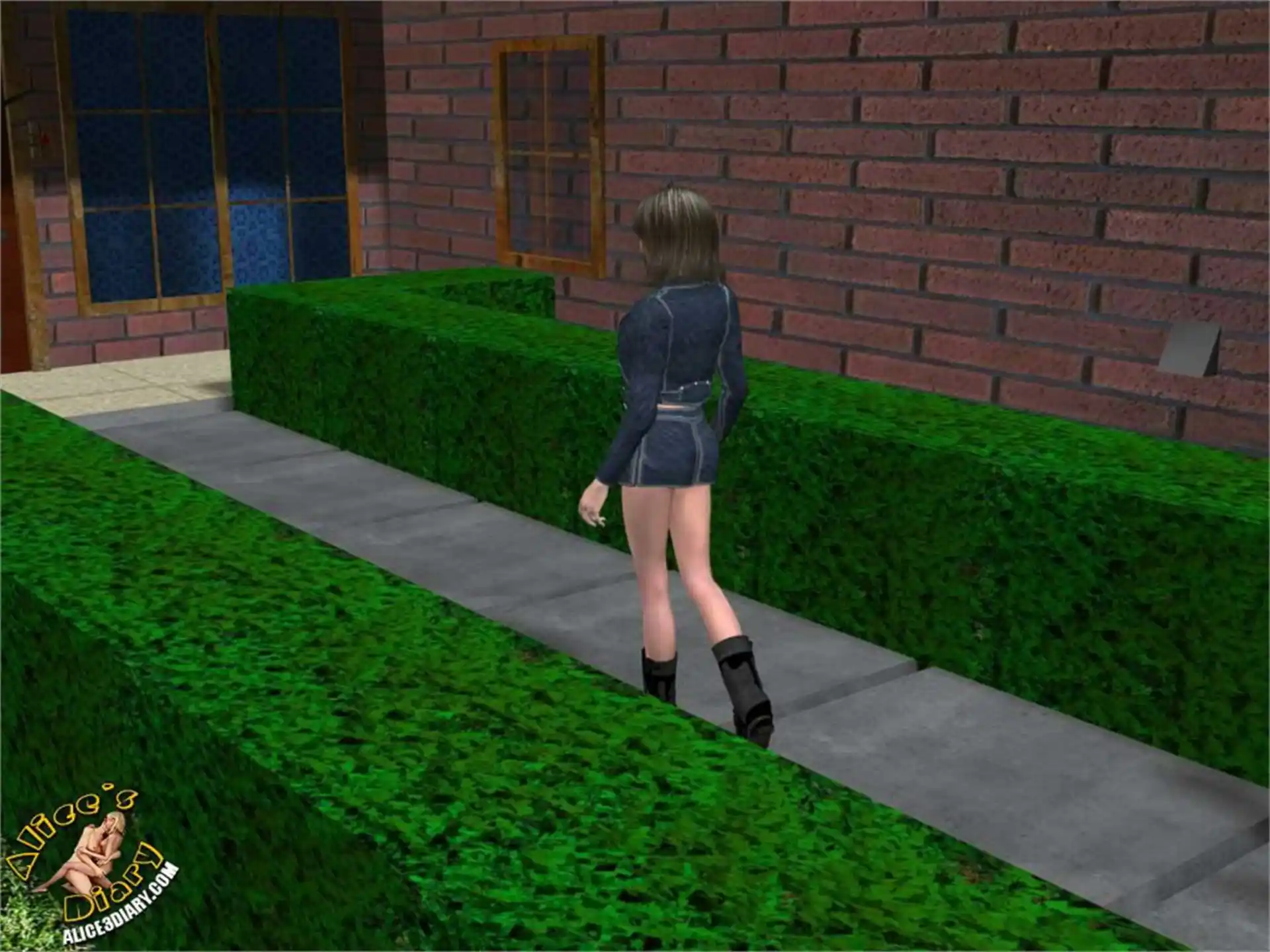 Alice’s Diary Chapter 63 Lesbian sex before photo session after page 4