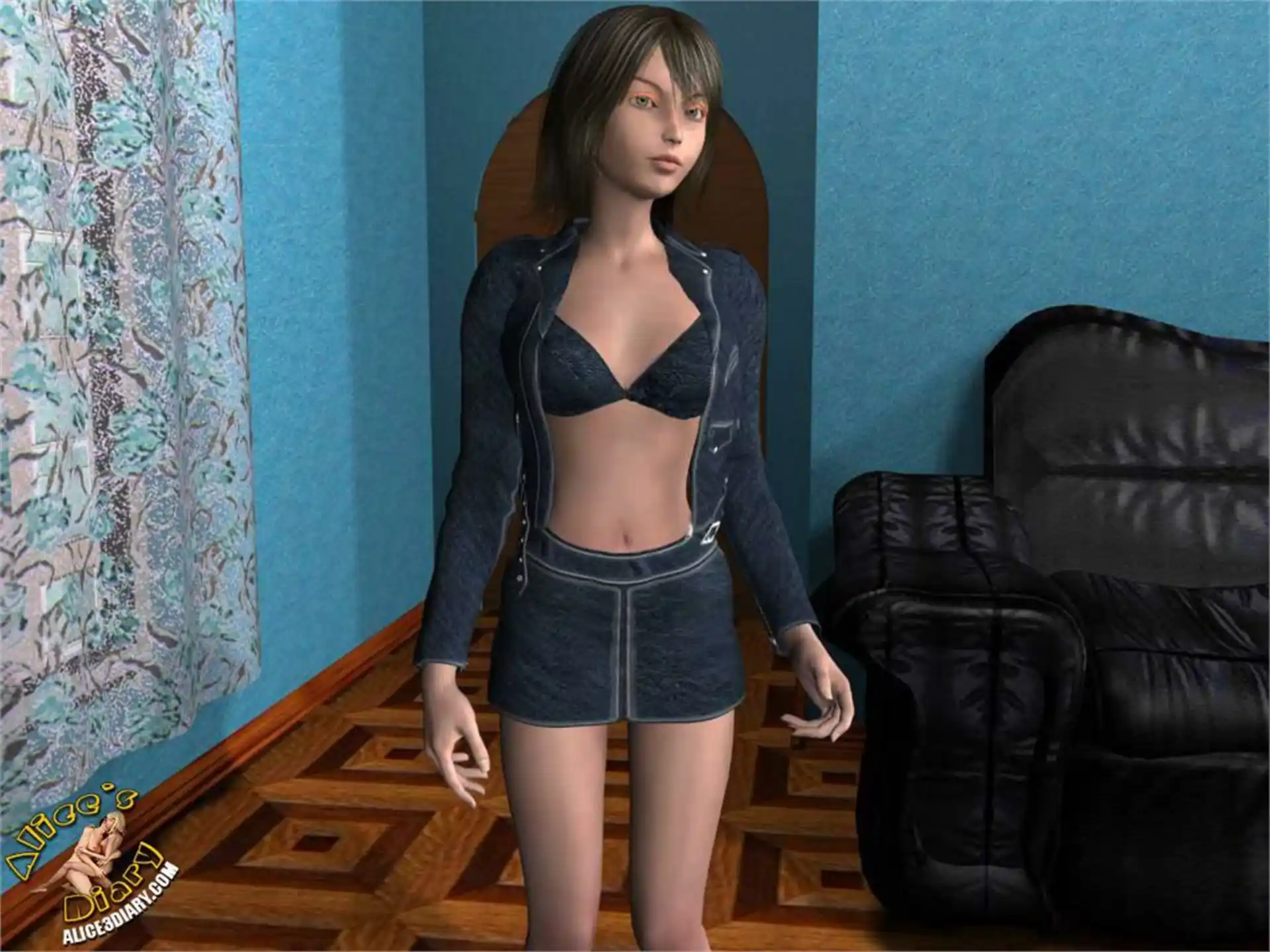 Alice’s Diary Chapter 63 Lesbian sex before photo session after page 6