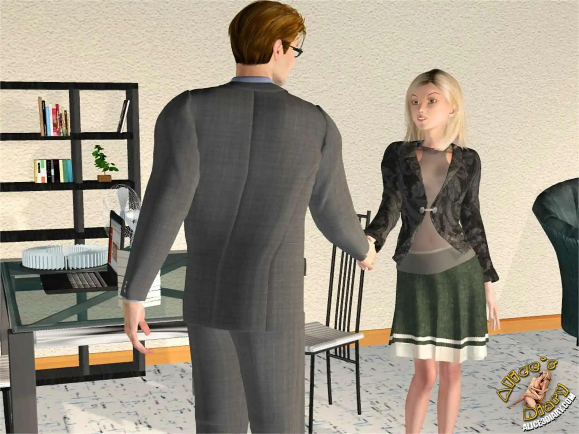 Alice’s Diary Chapter 48 Boss Secretary page 8