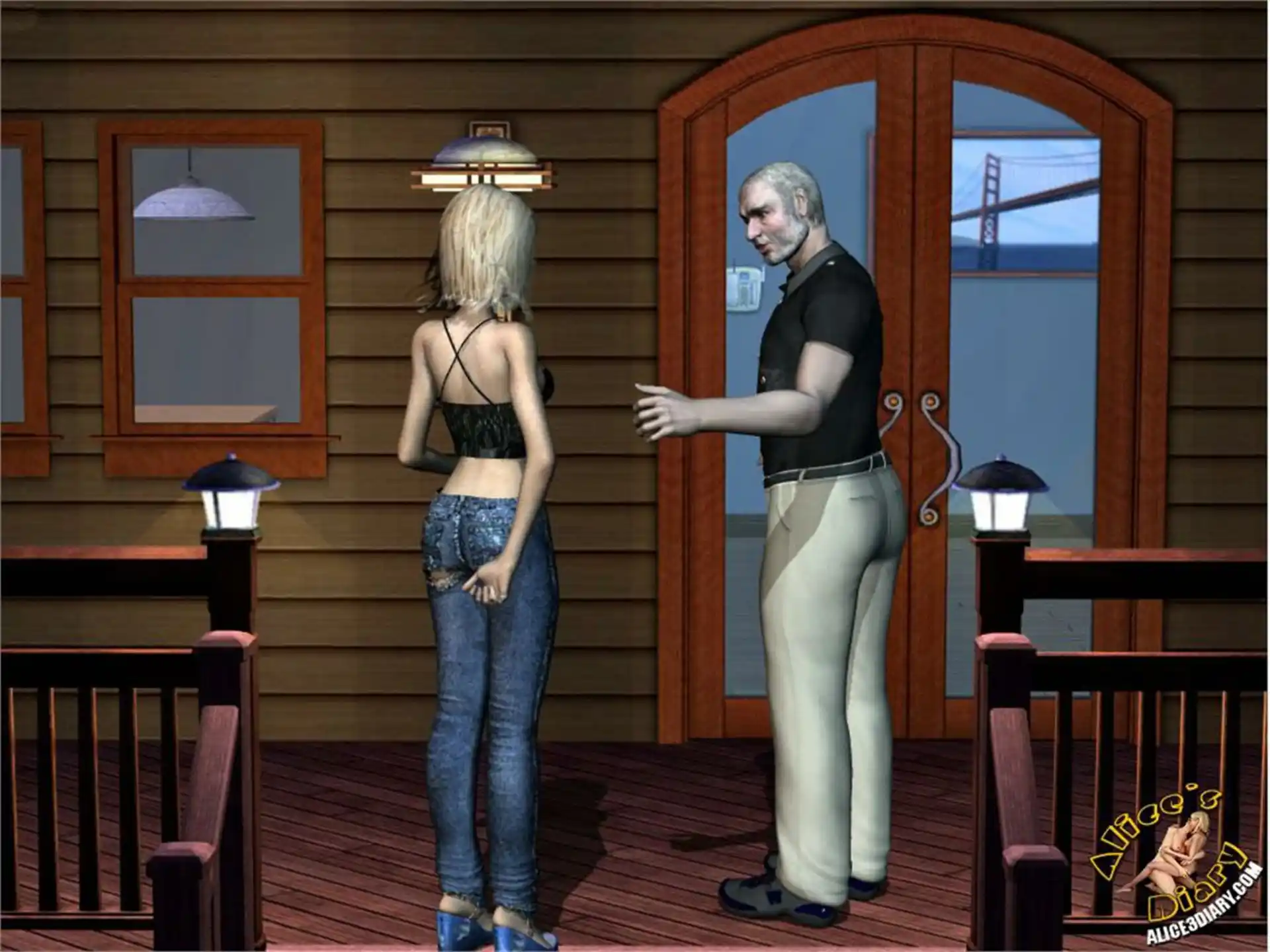 Alice’s Diary Chapter 26 New friend and new life page 6