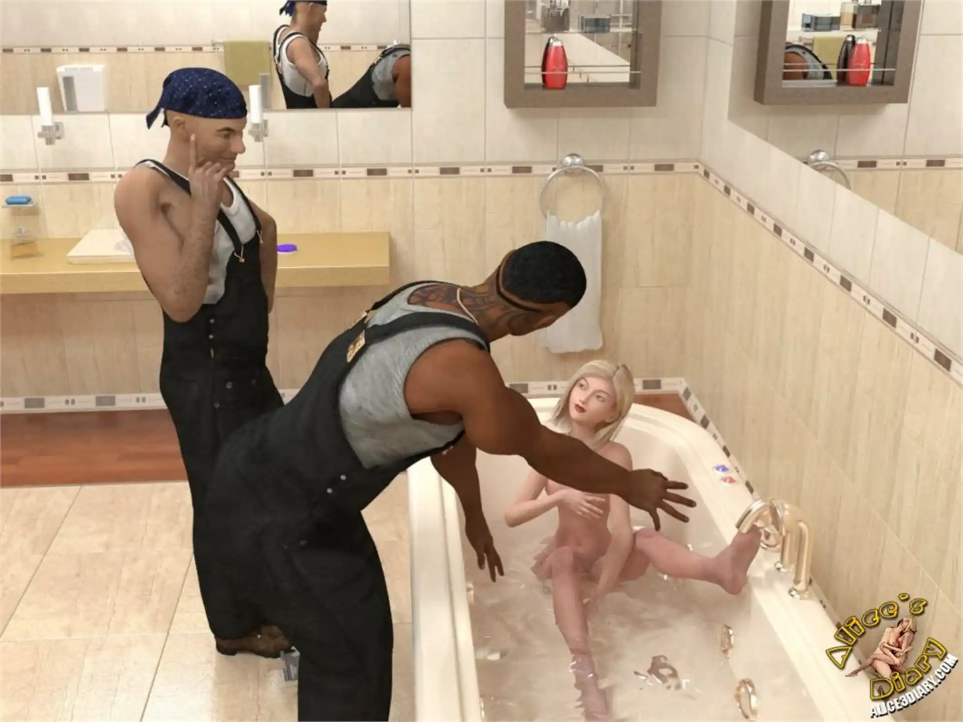 Alice’s Diary Chapter 18 Incredible fucking in bathroom page 10