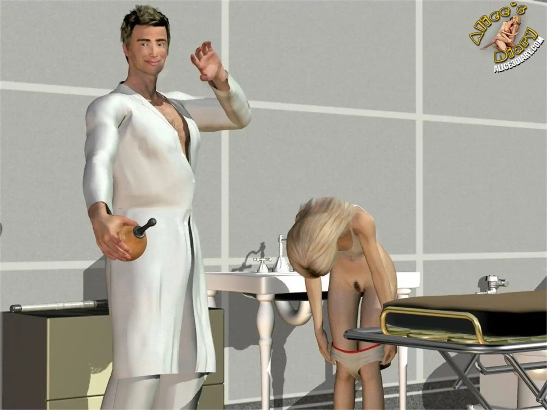 Alice’s Diary Chapter 32 Anal craziness in the hospital page 9