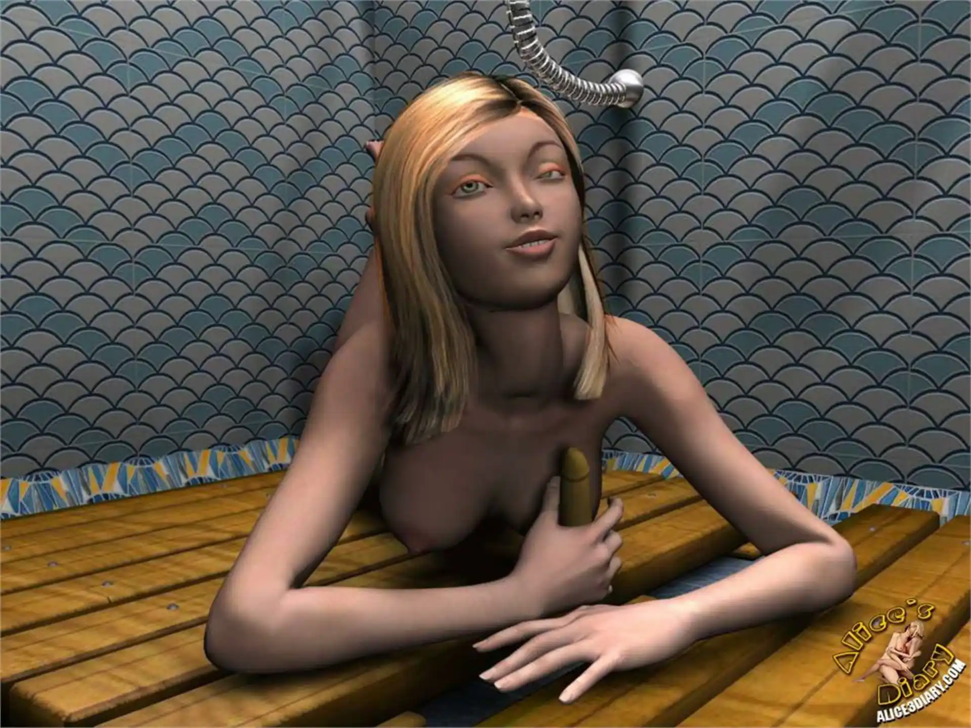 Alice’s Diary Chapter 60 Steamy lesbian sex with threesome finalPart 2 page 10